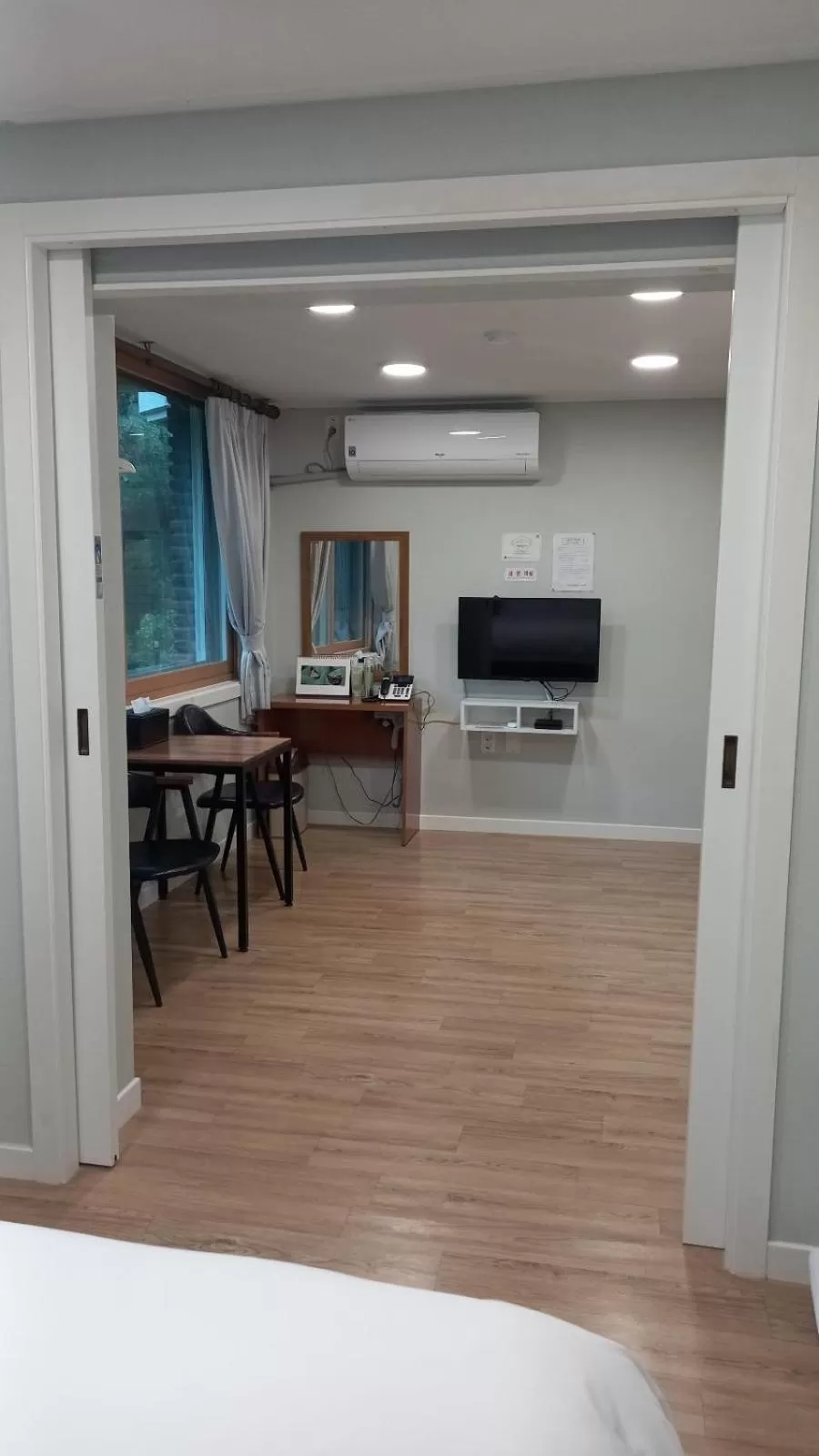 Bed in Hotel Jirisan Haetsal