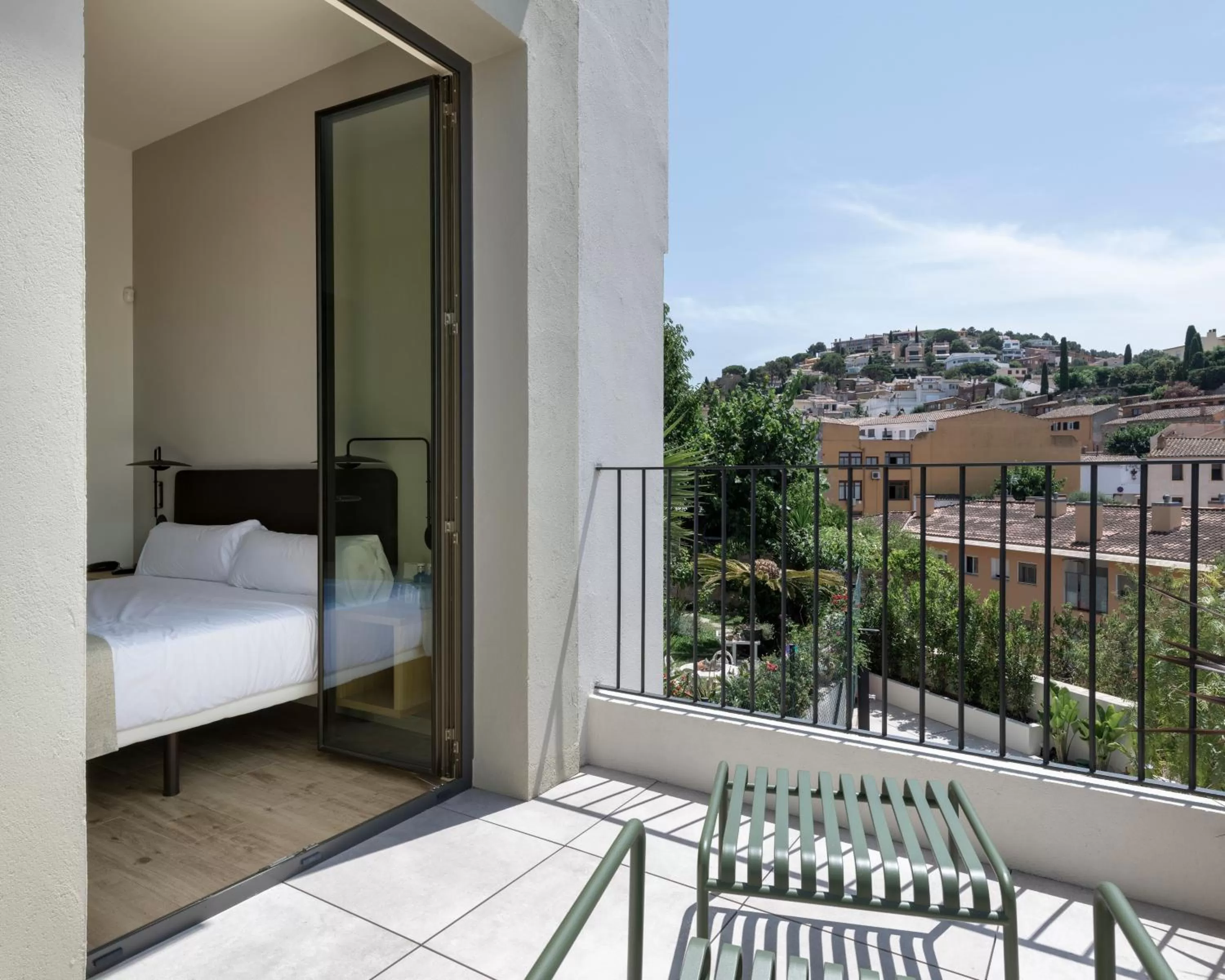 Balcony/Terrace, Bed in Alta House Begur