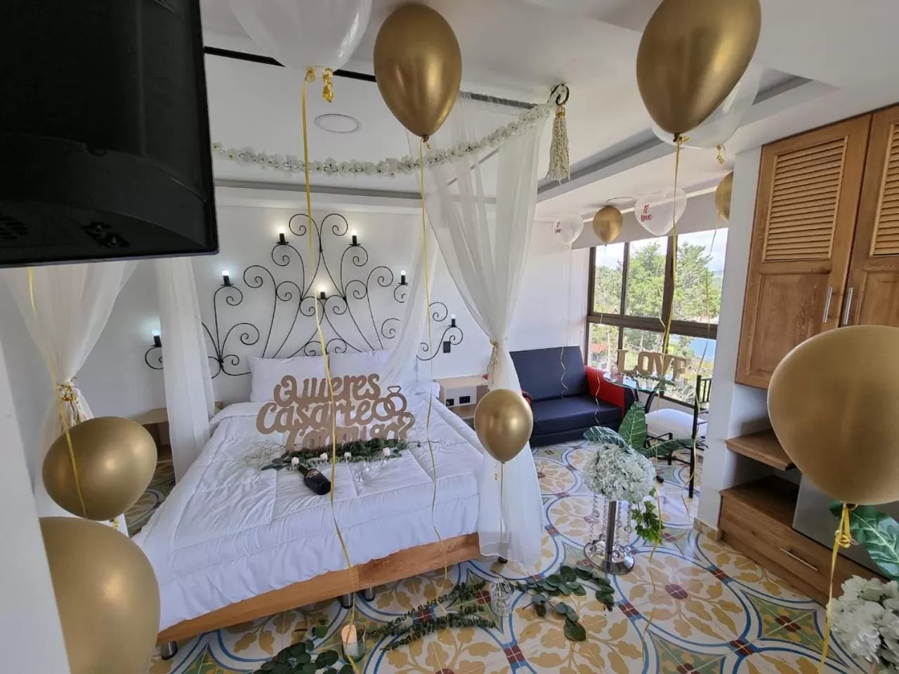 Bed in Hotel Bahia Del Faro