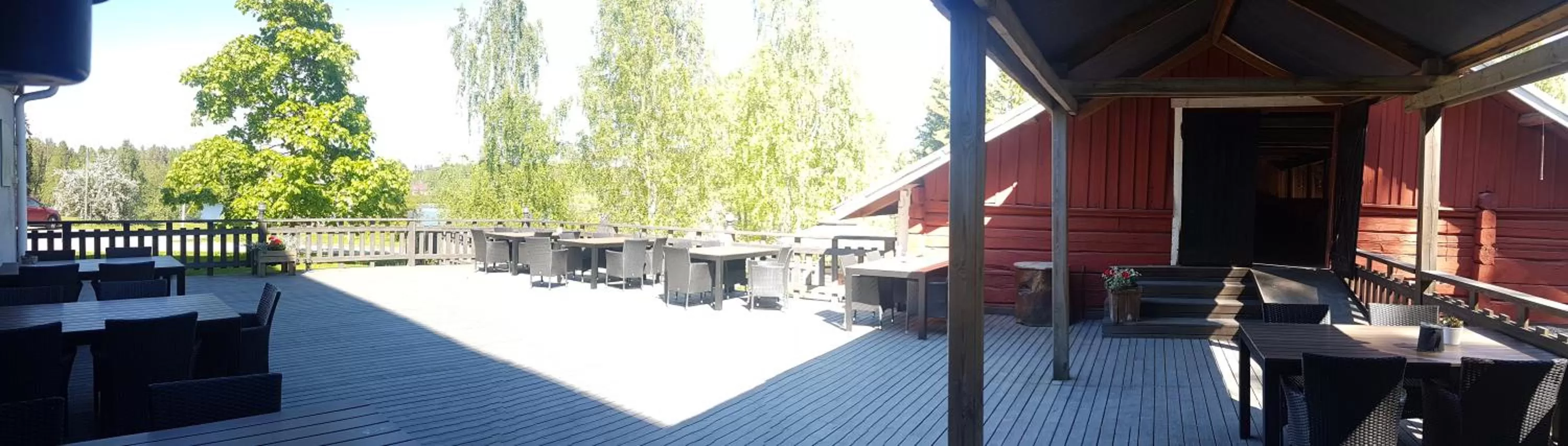 Patio in Varjola Holiday Center