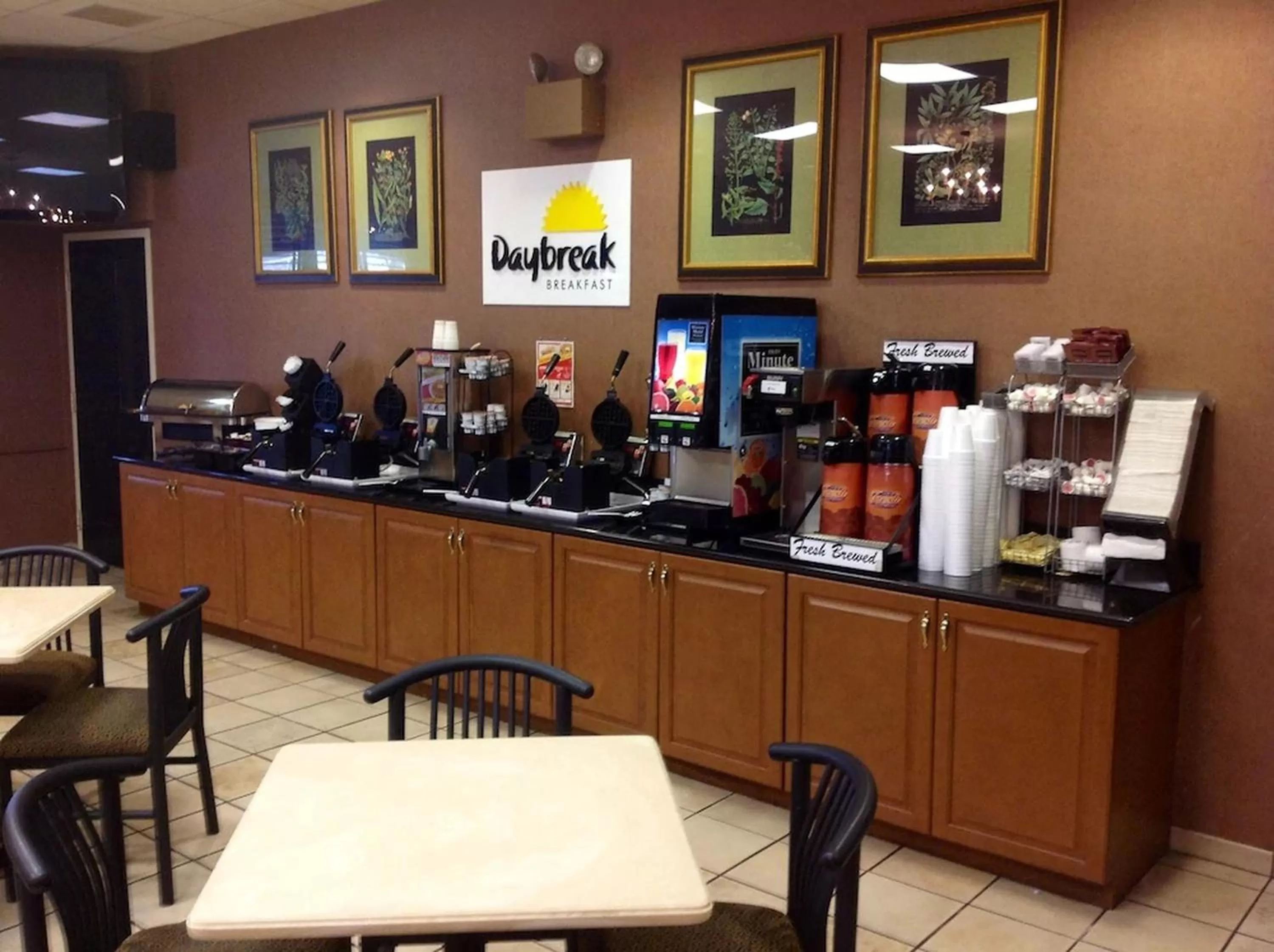 Continental breakfast in Days Inn by Wyndham Hershey