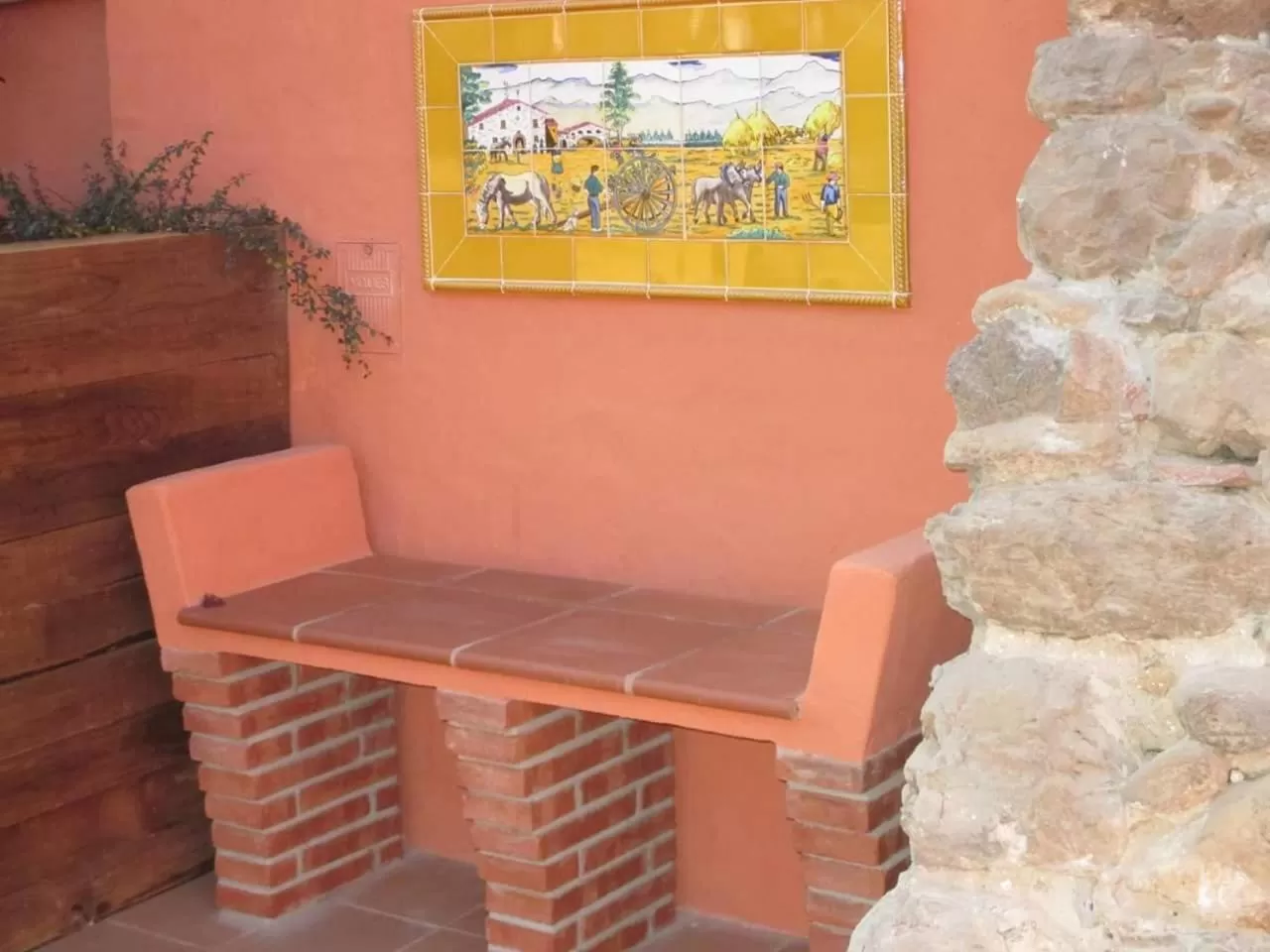 Decorative detail in Hotel Can Panyella