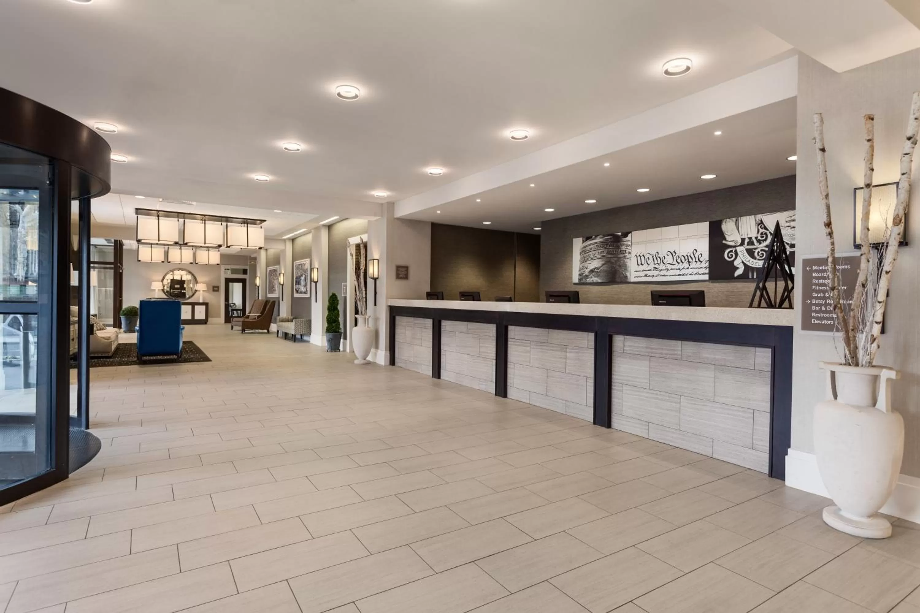 Lobby or reception in Wyndham Philadelphia-Historic District