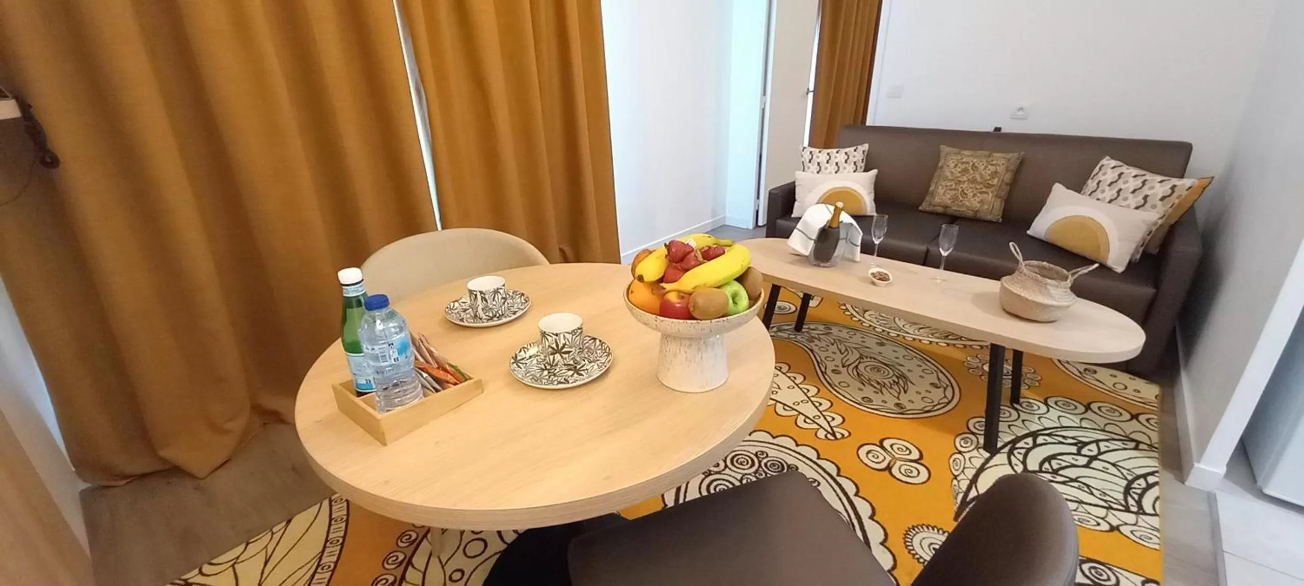 Living room in Residhome Bois Colombes Monceau