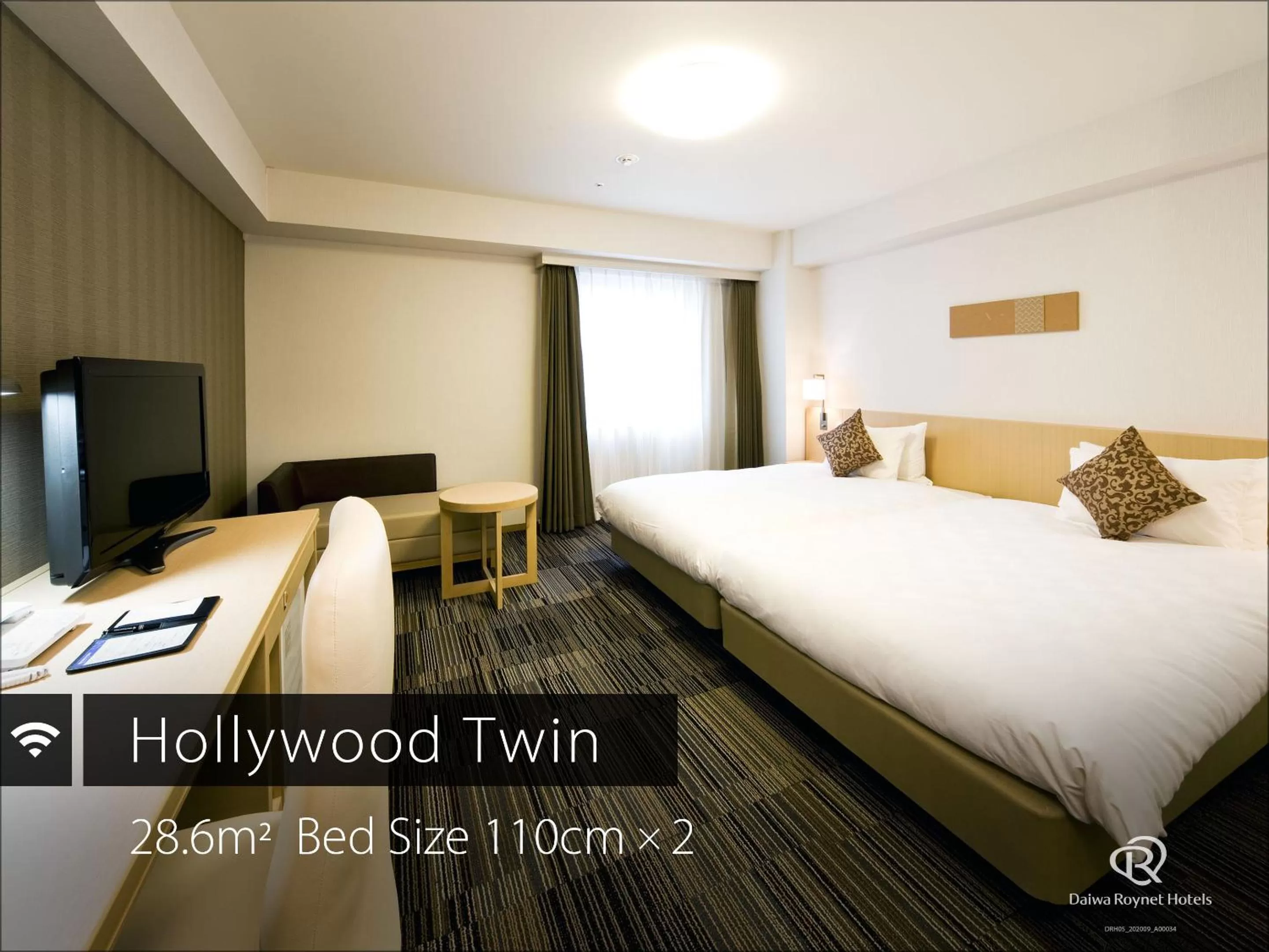 Hollywood Twin Room - single occupancy - Smoking in Daiwa Roynet Hotel Osaka-Uehonmachi