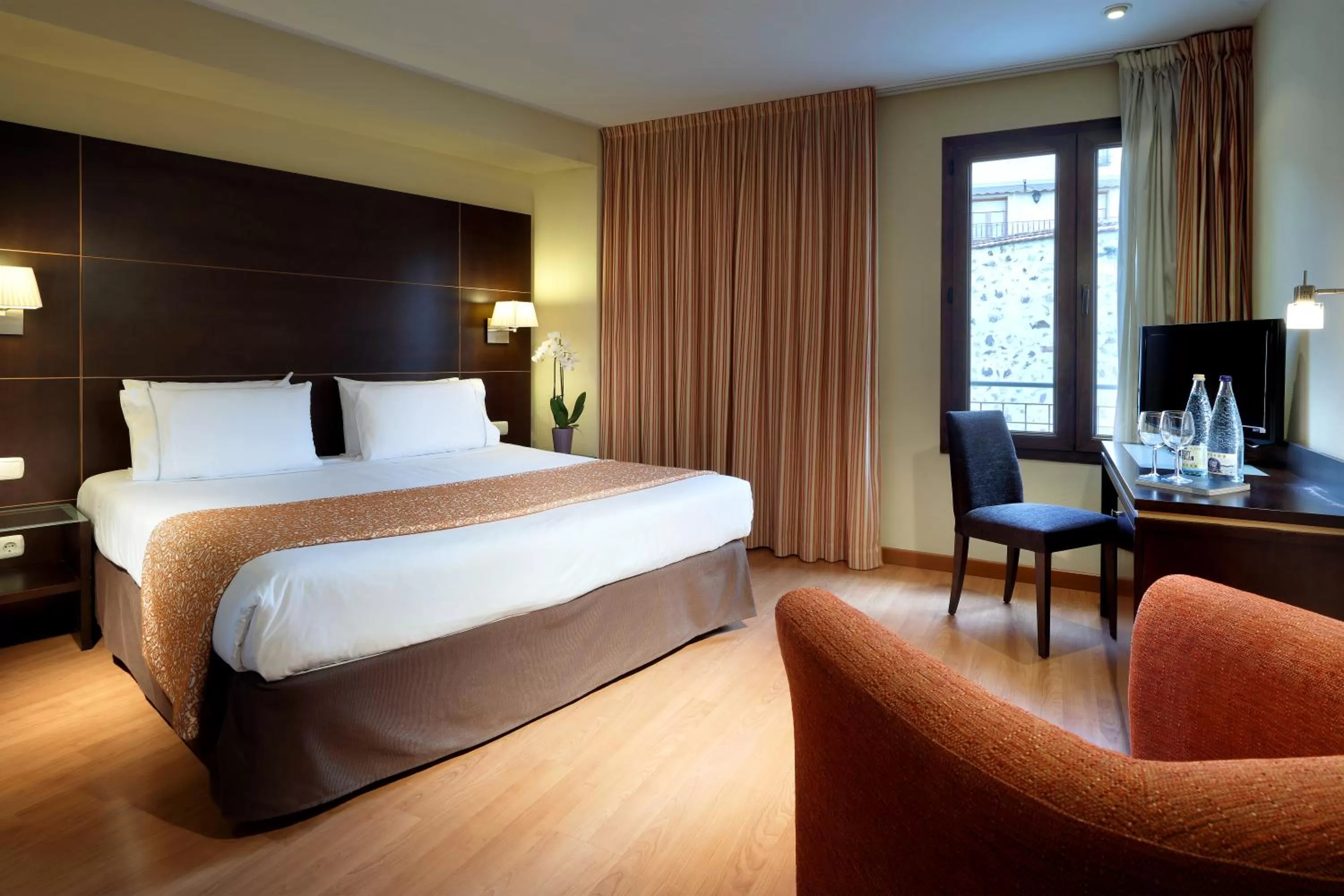 Double or Twin Room with Parking in Eurostars Plaza Acueducto