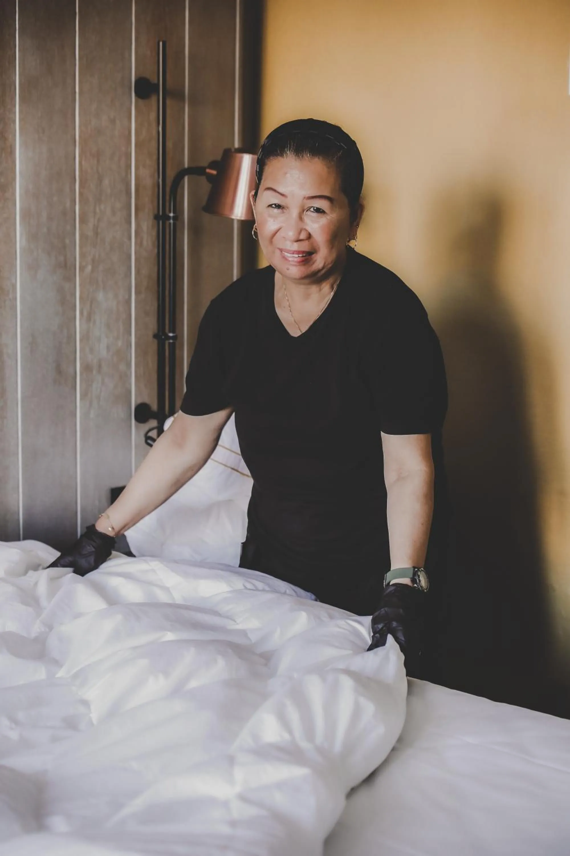 Staff, Bed in Quality Hotel Grand Falun