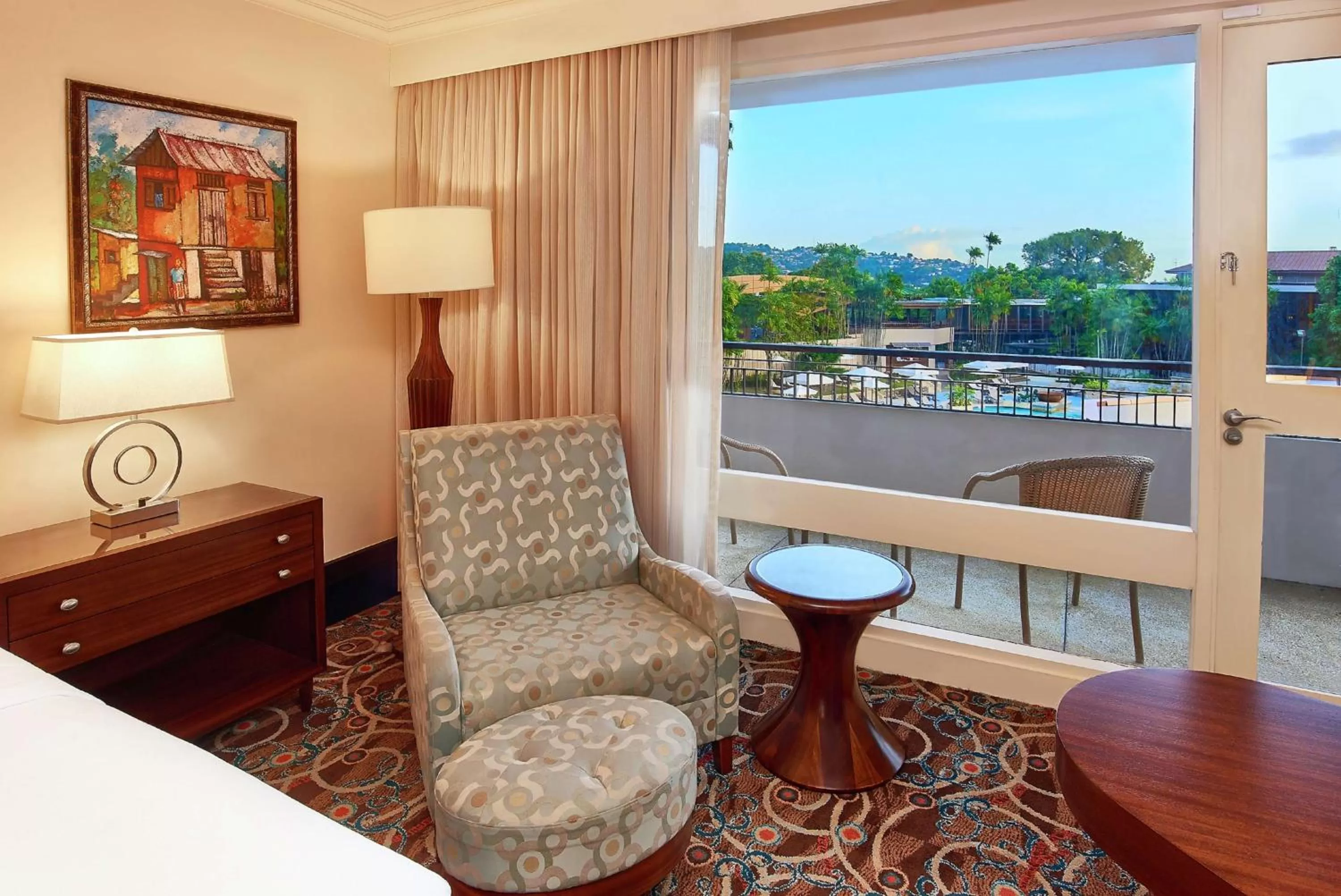 Living room in Hilton Trinidad & Conference Centre