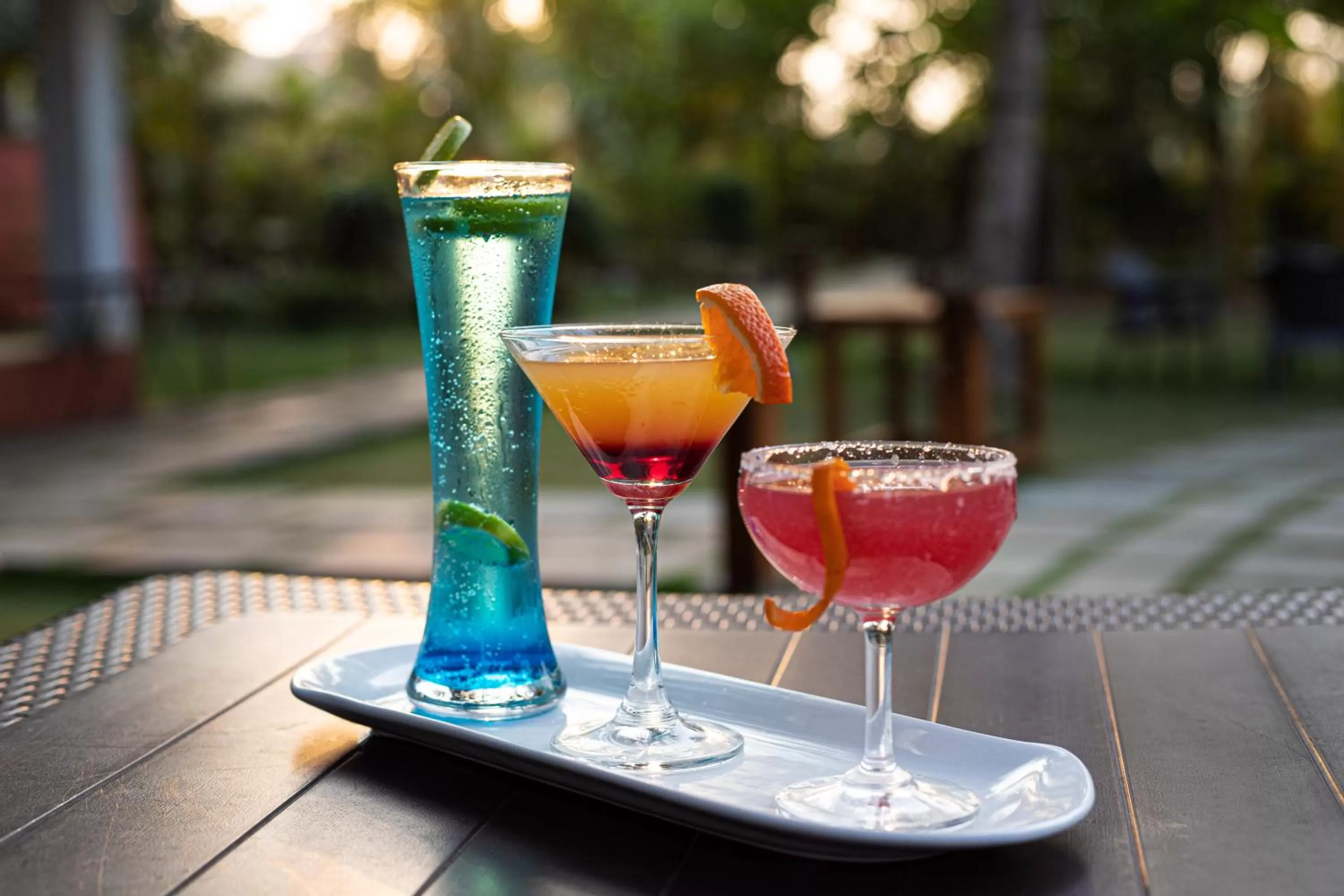Drinks in Wild Berry Resort Agonda