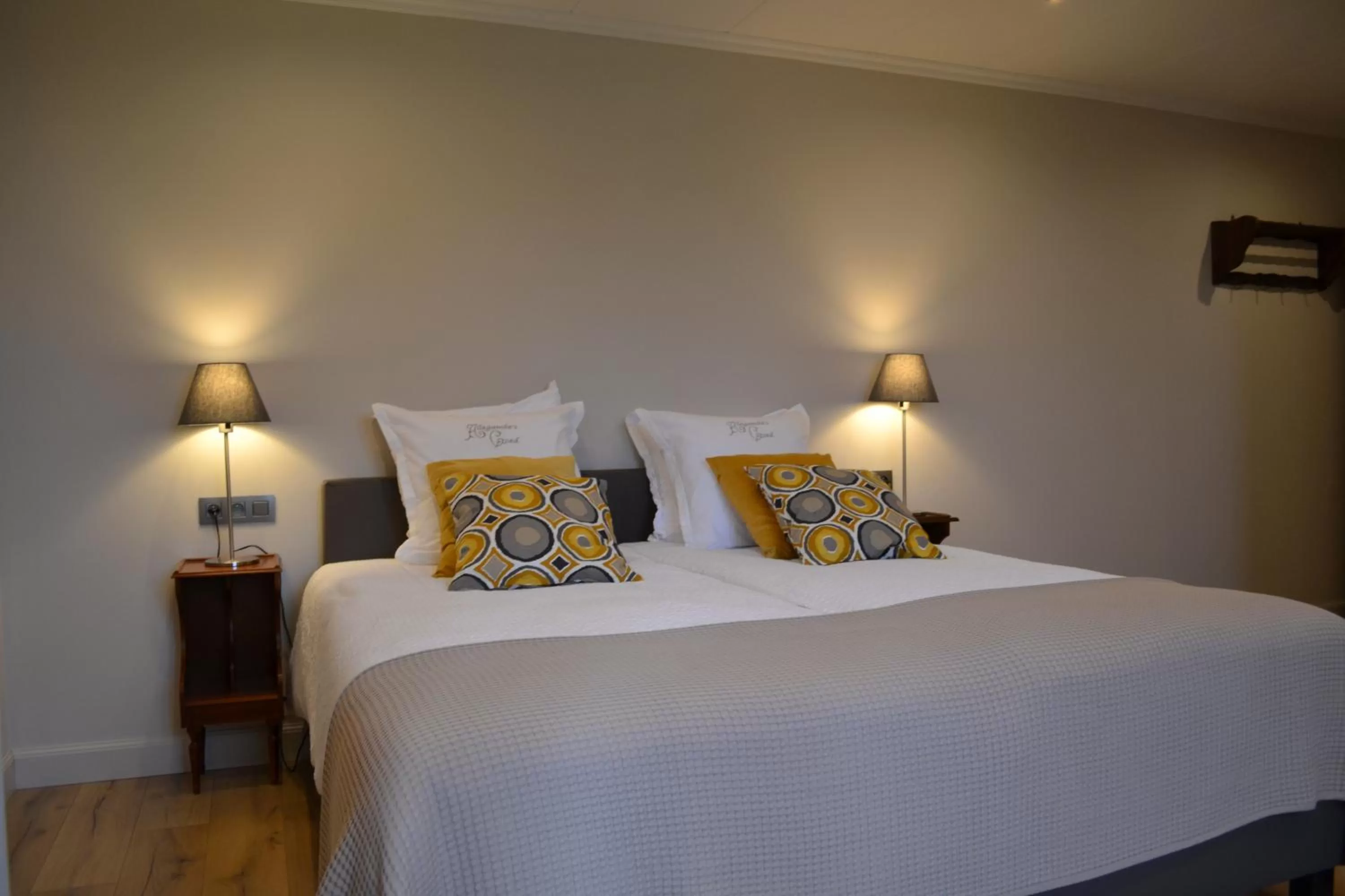 Bed in B&B Allegambe's Goed