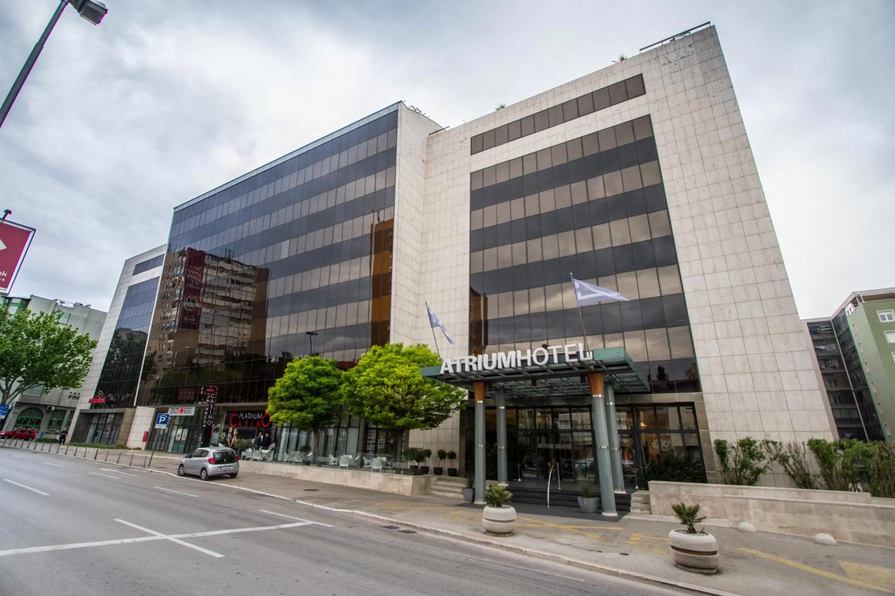 Spring in Hotel Atrium