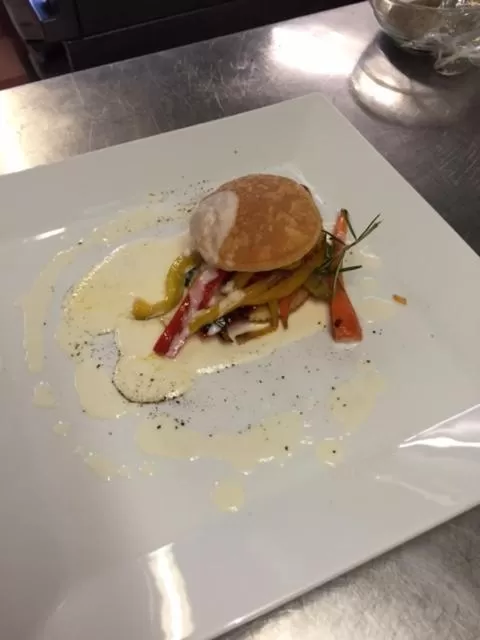 Food close-up in Hotel Ezzelino