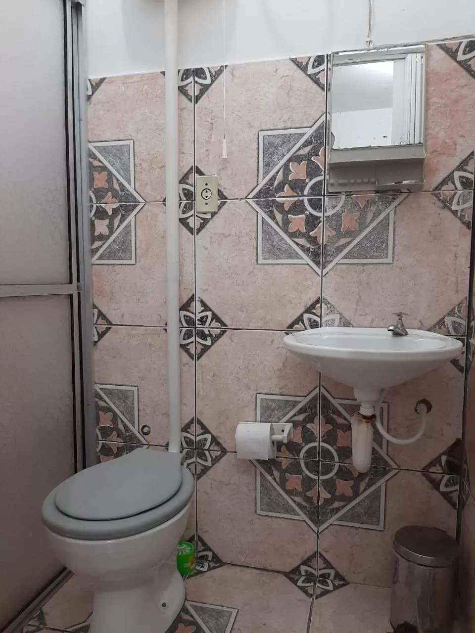Bathroom in Pousada Canoas