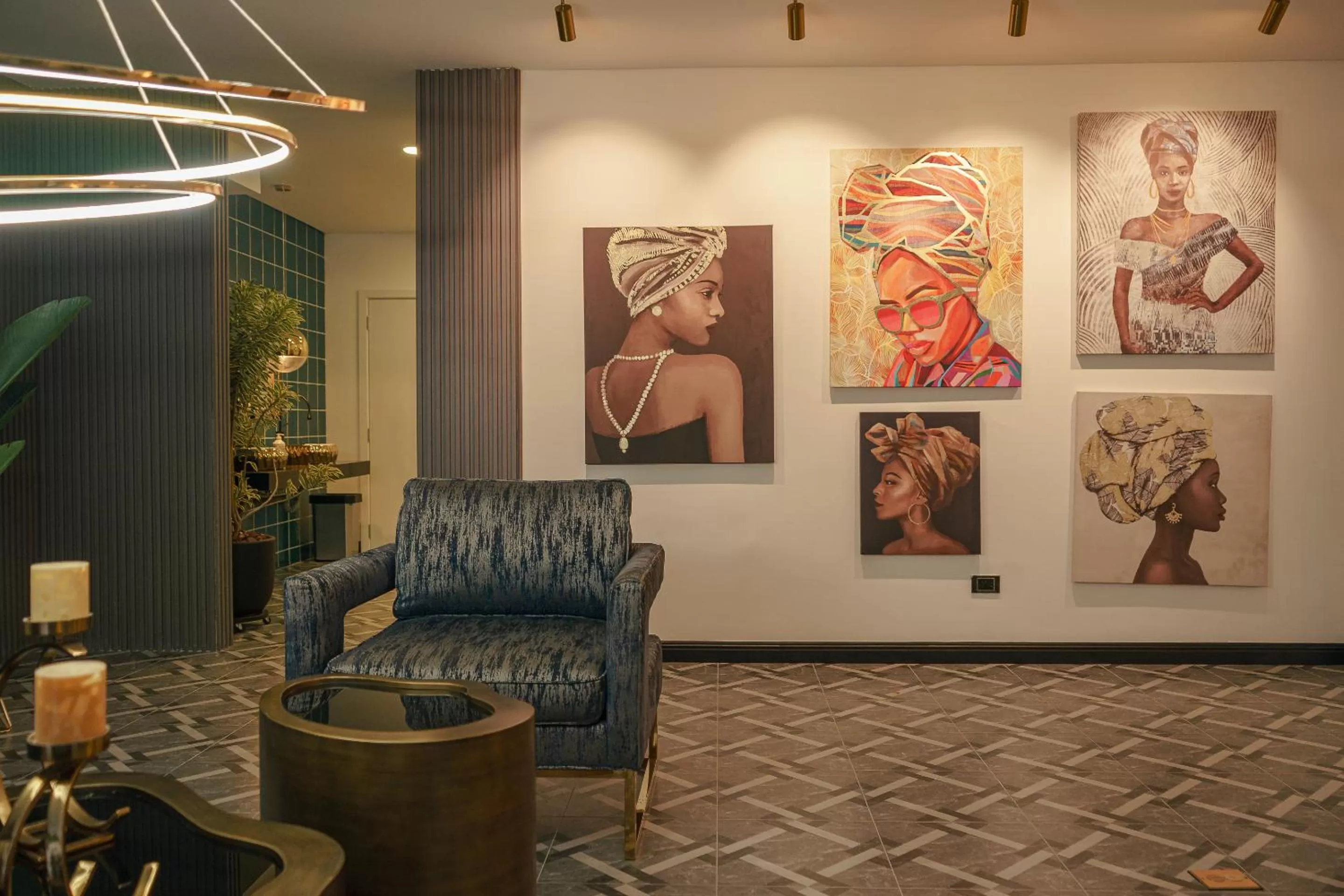 Decorative detail in First Class Hotel