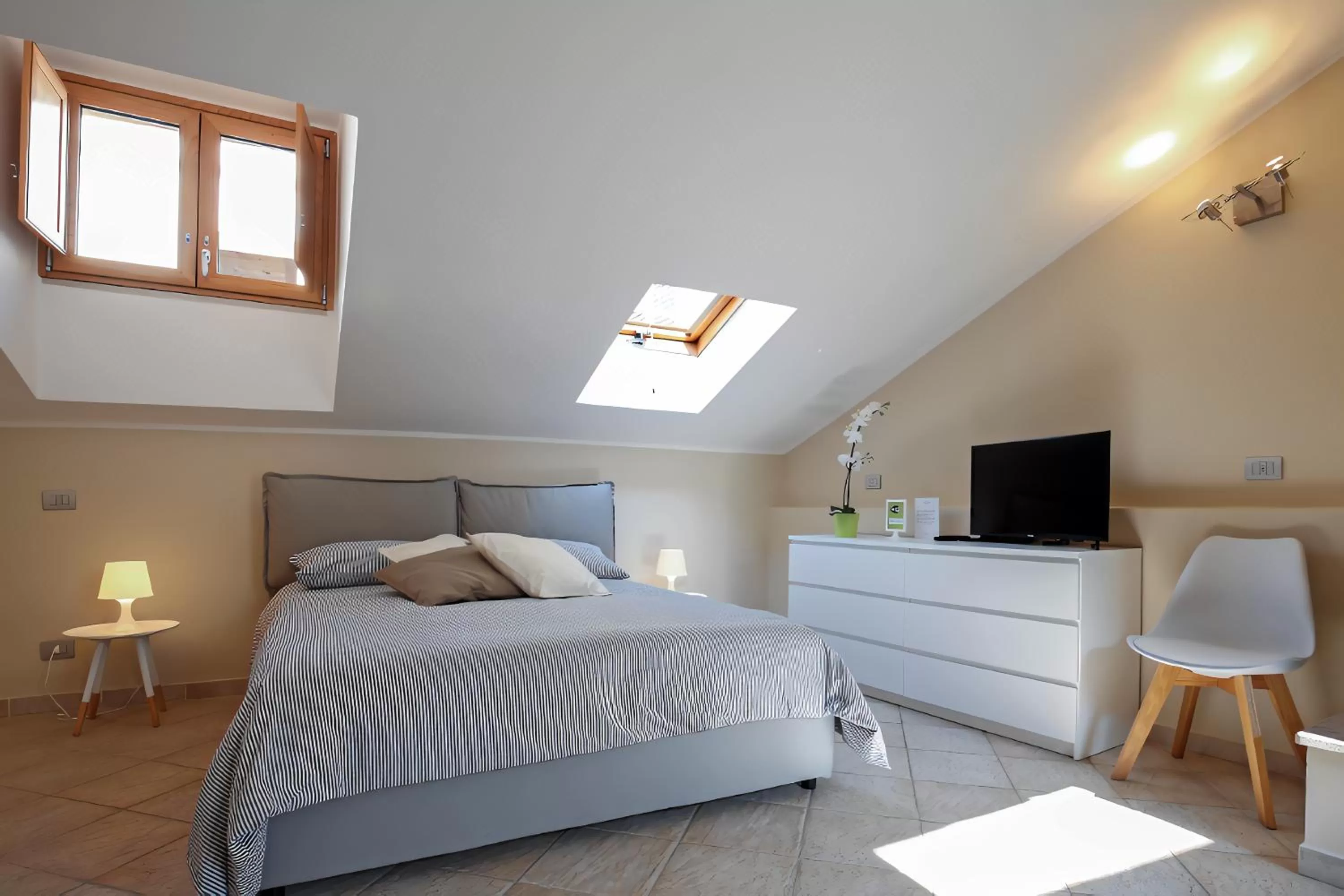 View (from property/room), Bed in B&B Portanova