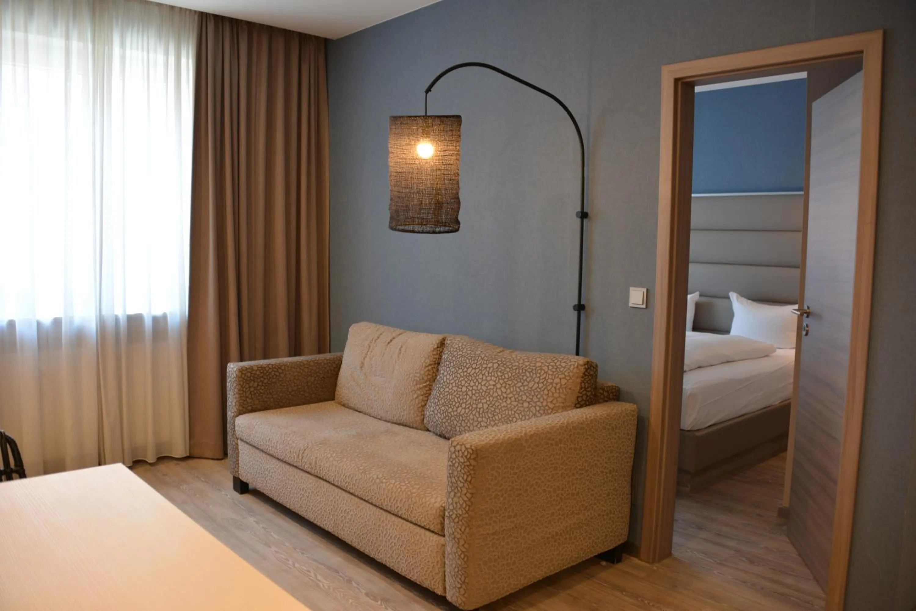 Living room, Bed in Belle Blue Zentrum