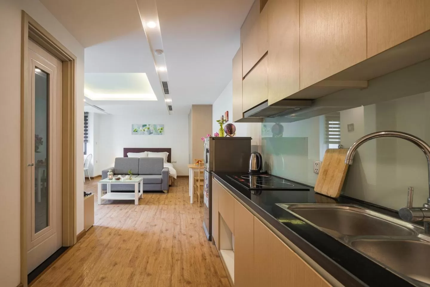 Kitchen or kitchenette in HNC Premier Hotel & Residences