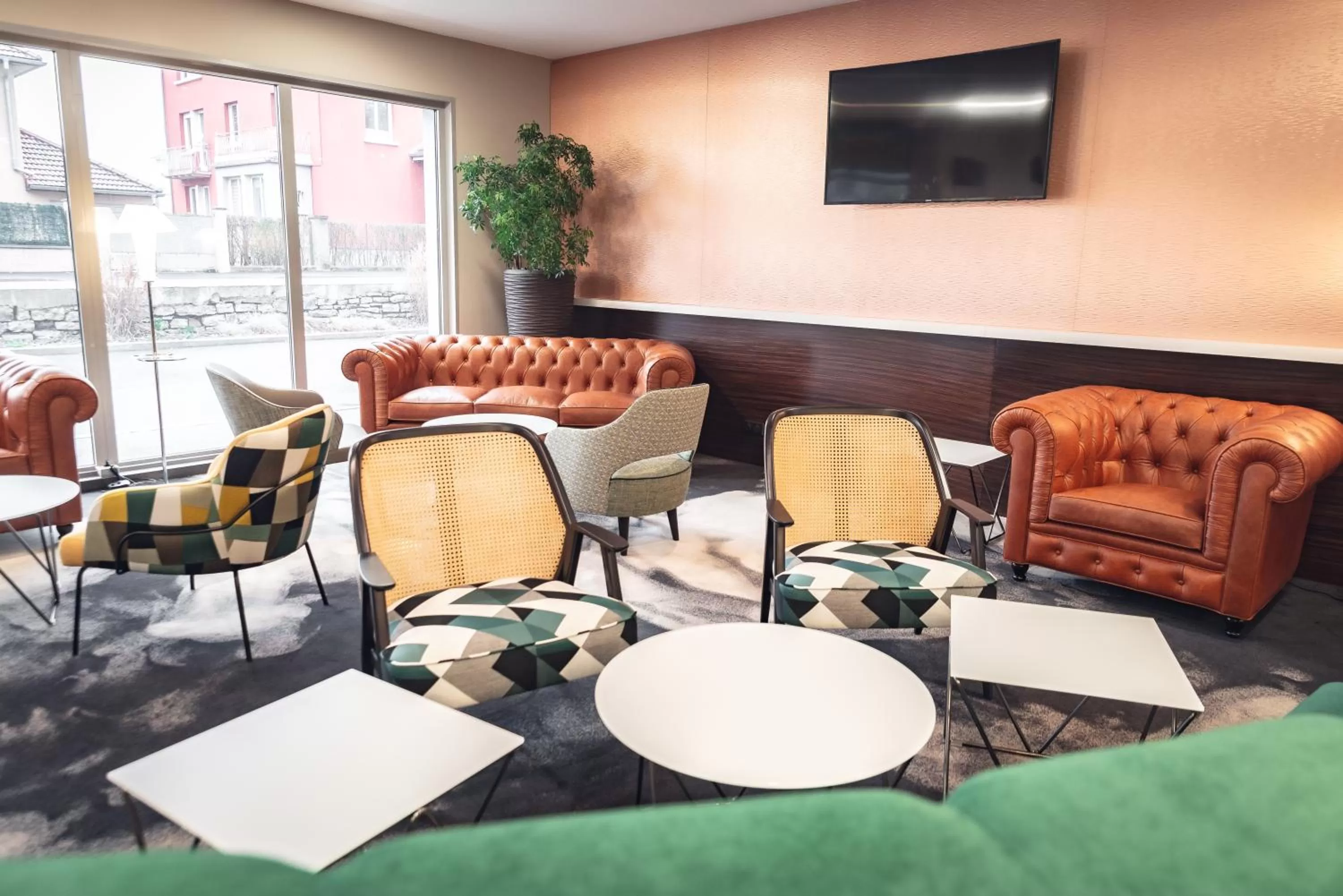 Lobby or reception in Mercure Belfort Centre