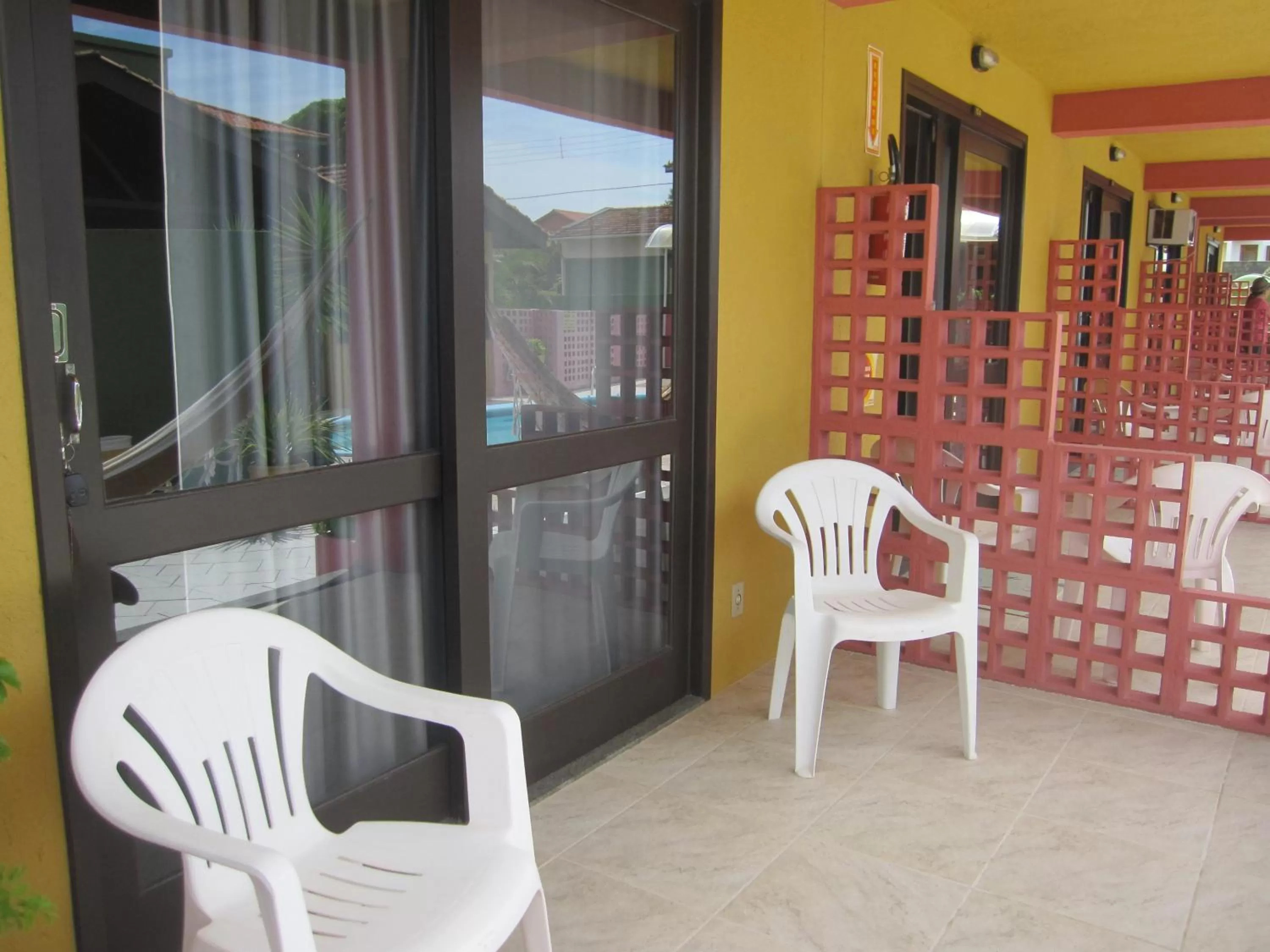 Balcony/Terrace in Pousada Vento Sul