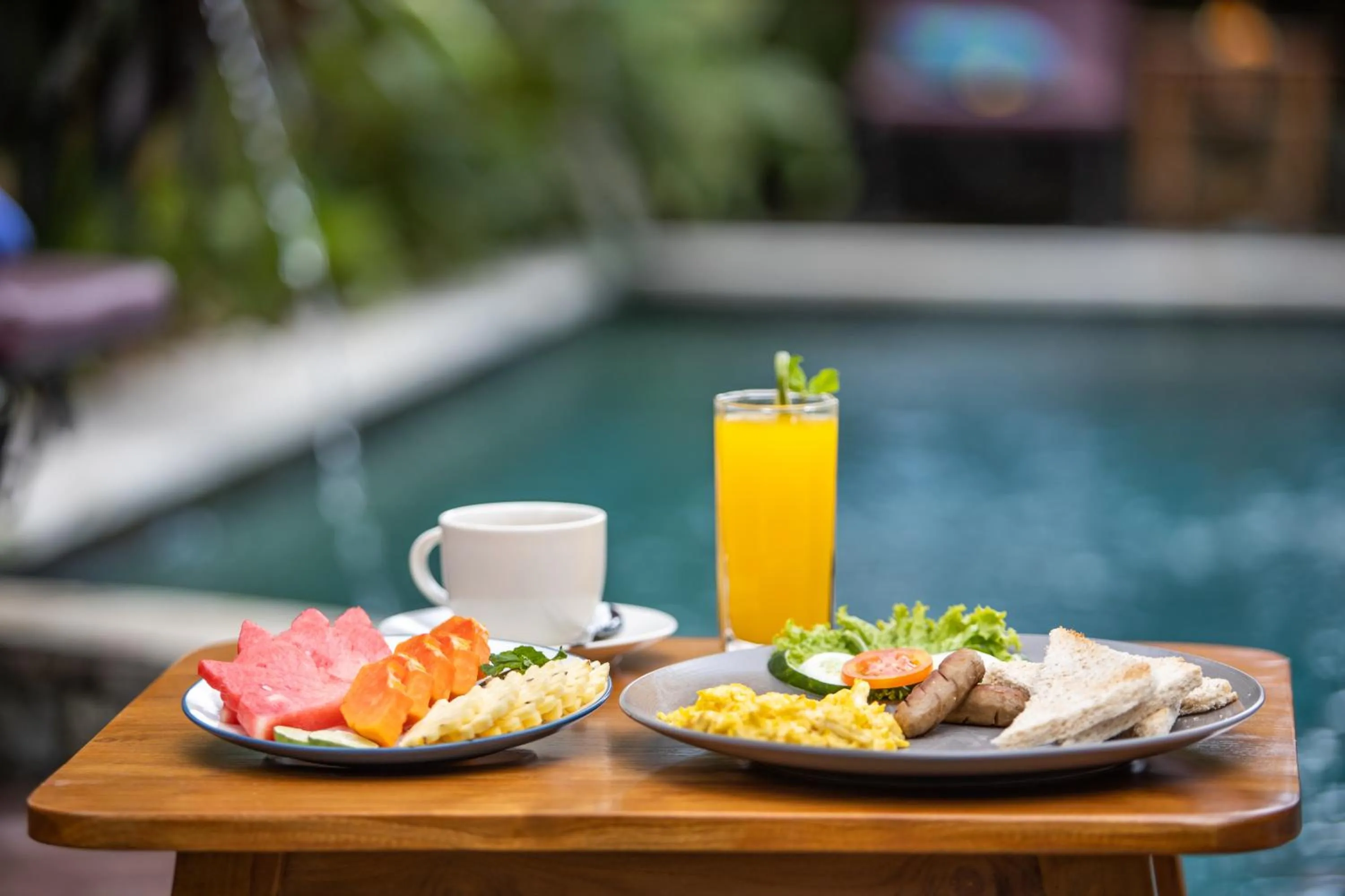 Breakfast in Uma Sari Cottage by Mahaputra-CHSE Certified