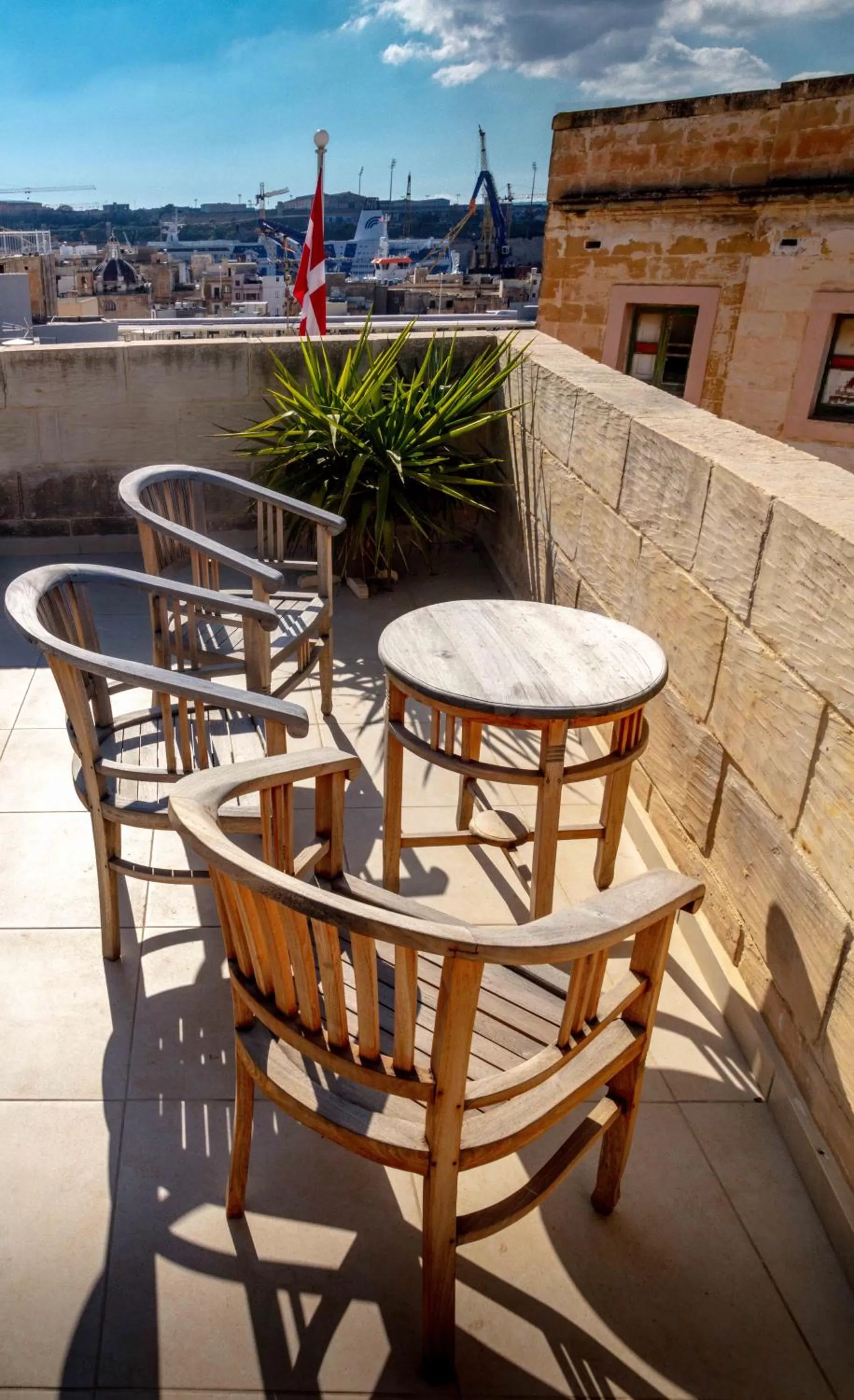 Balcony/Terrace in The 3Cities Auberge