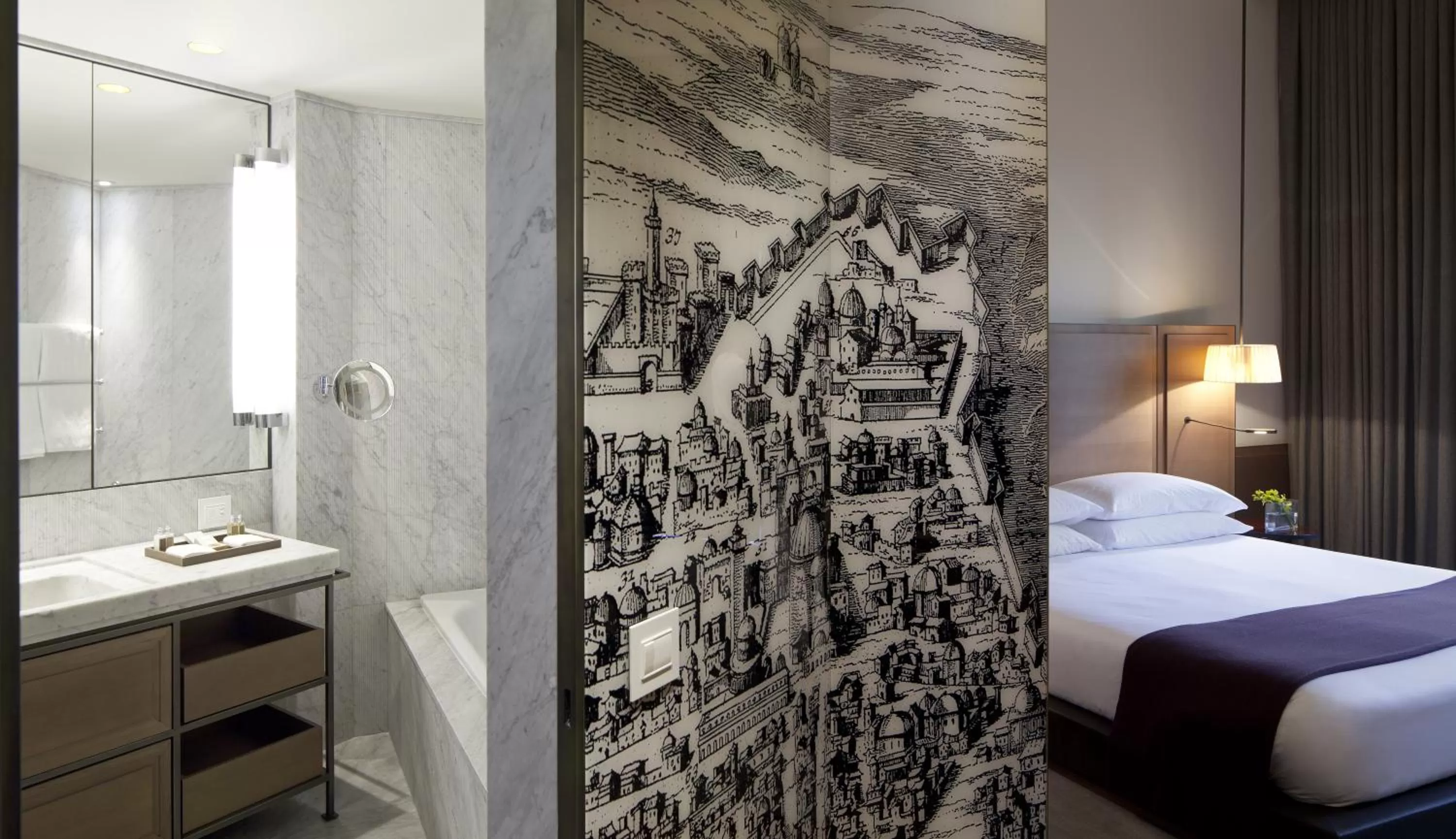 Lobby or reception, Bed in The David Citadel Jerusalem