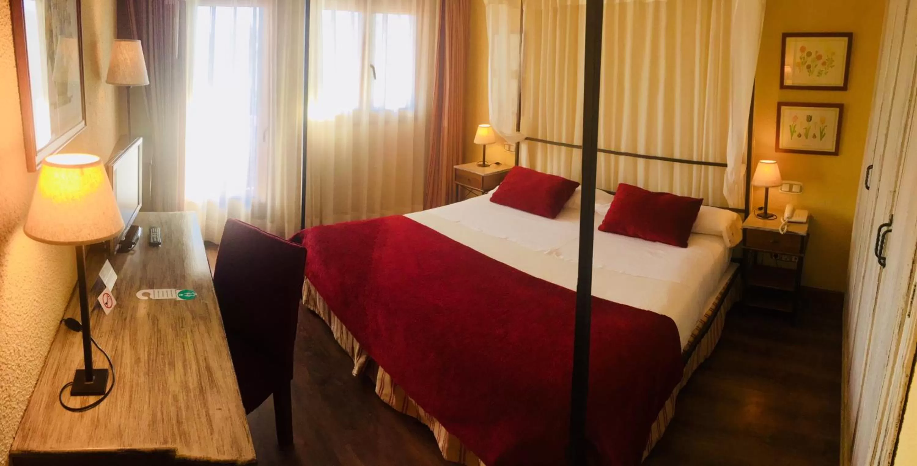 Bed in Hotel Rural Spa & Wellness Hacienda Los Robles