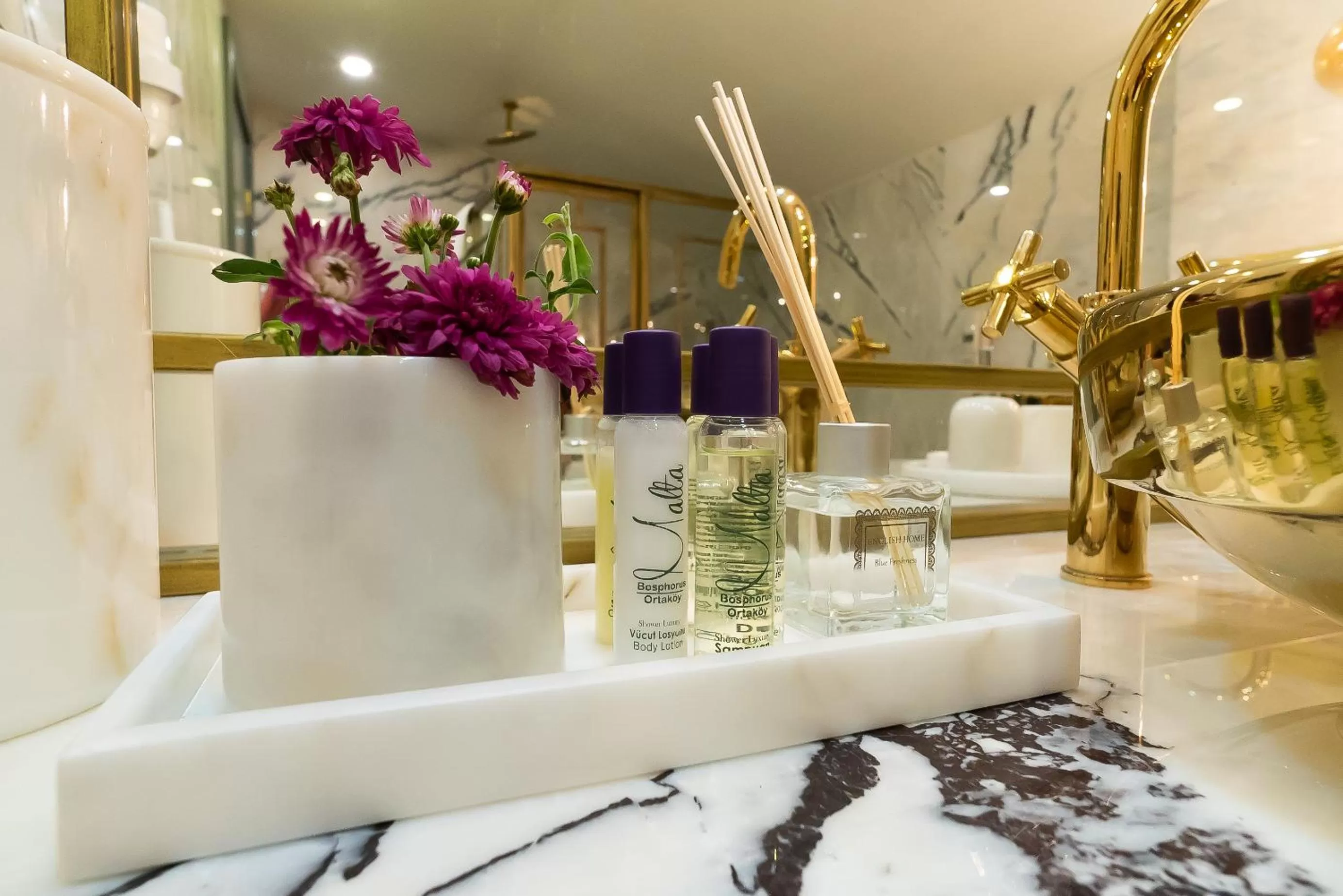 Bathroom in Malta Bosphorus Hotel