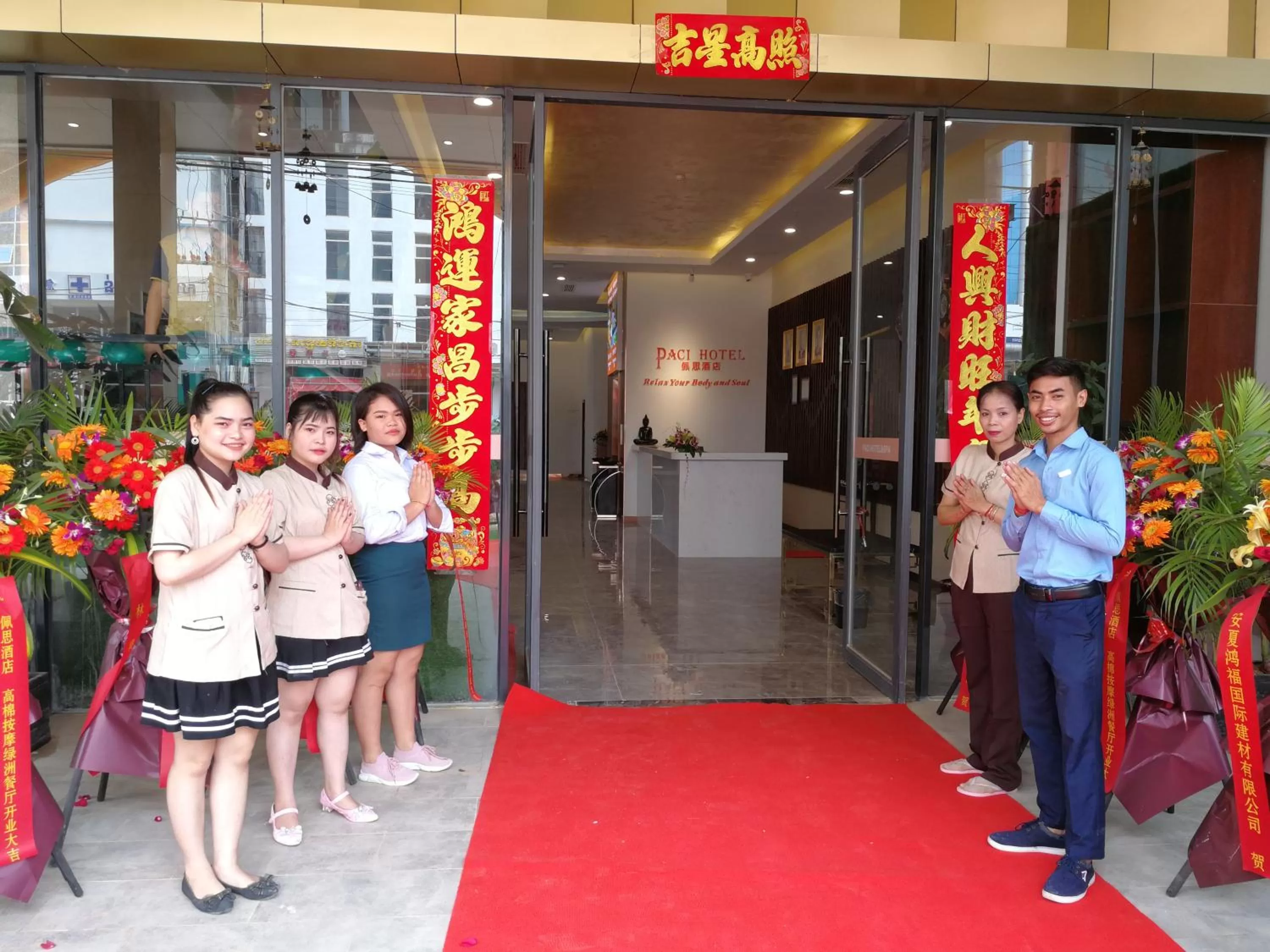 Staff in PACI Hotel&SPA