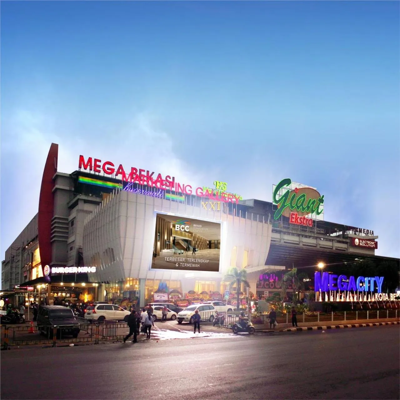 Nearby landmark in Hotel Santika Mega City Bekasi