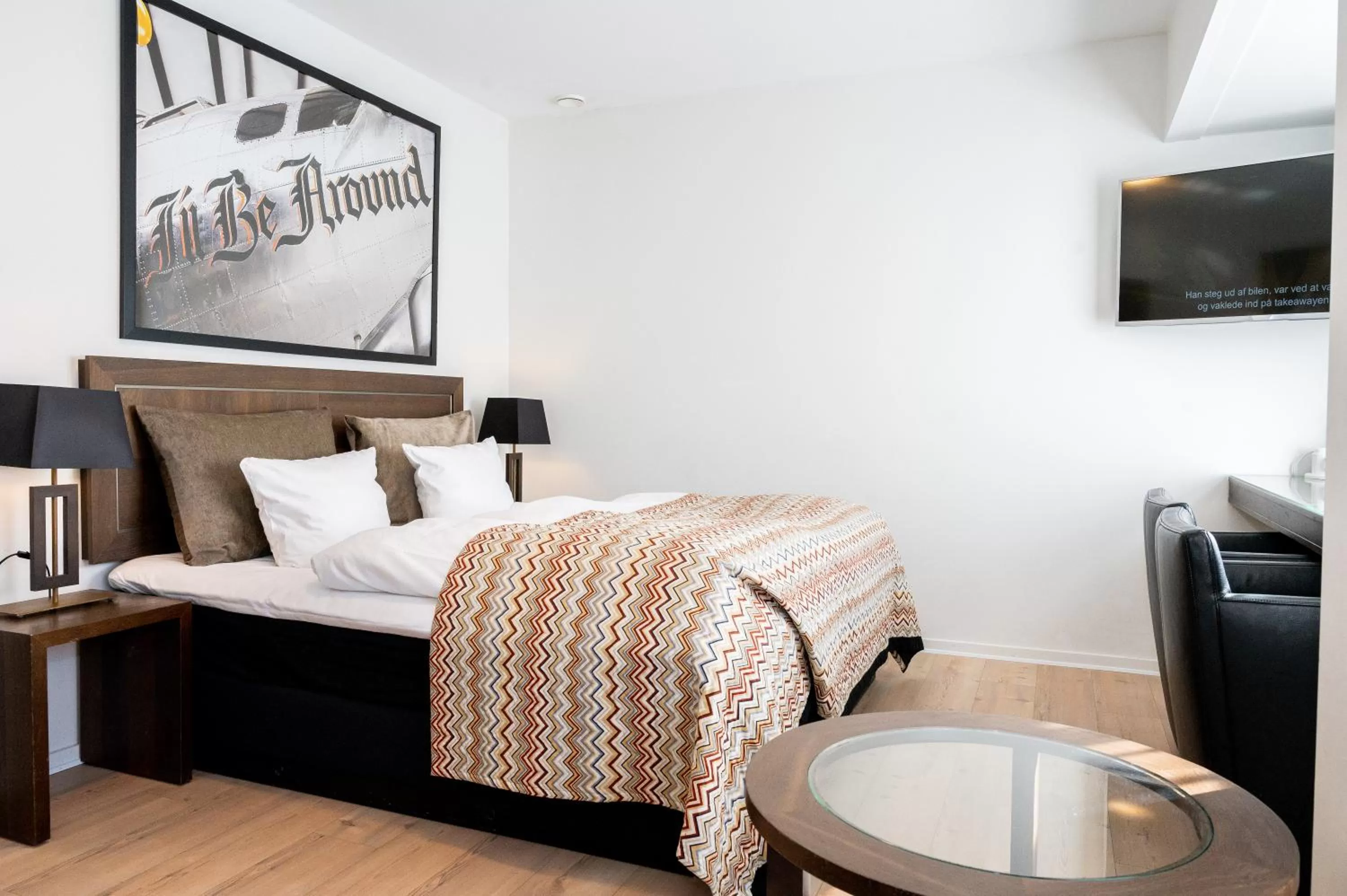 Bed in Hotel Svanen, Small Danish Hotels & BW Signature Collection