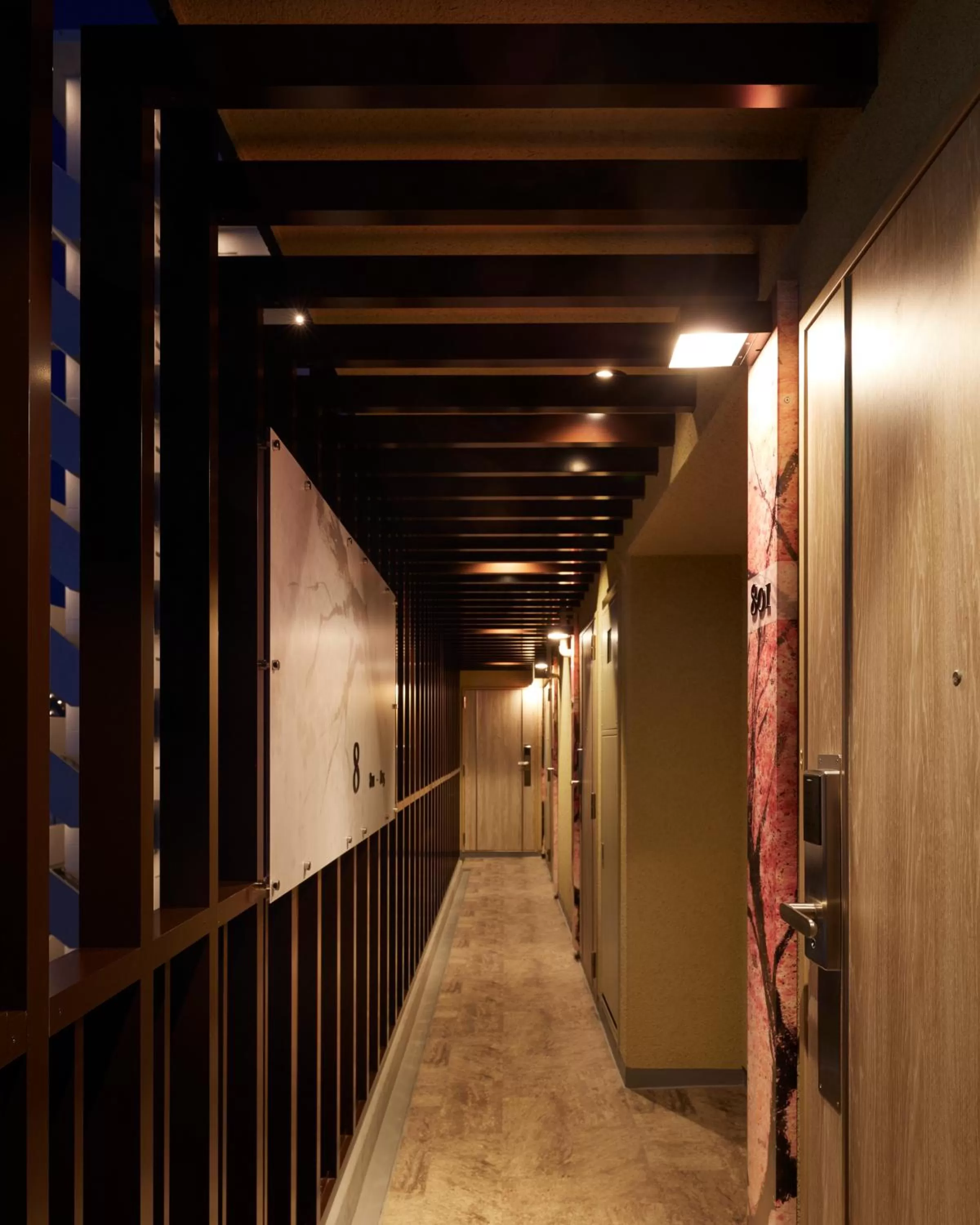 Area and facilities in Sakura Sky Hotel