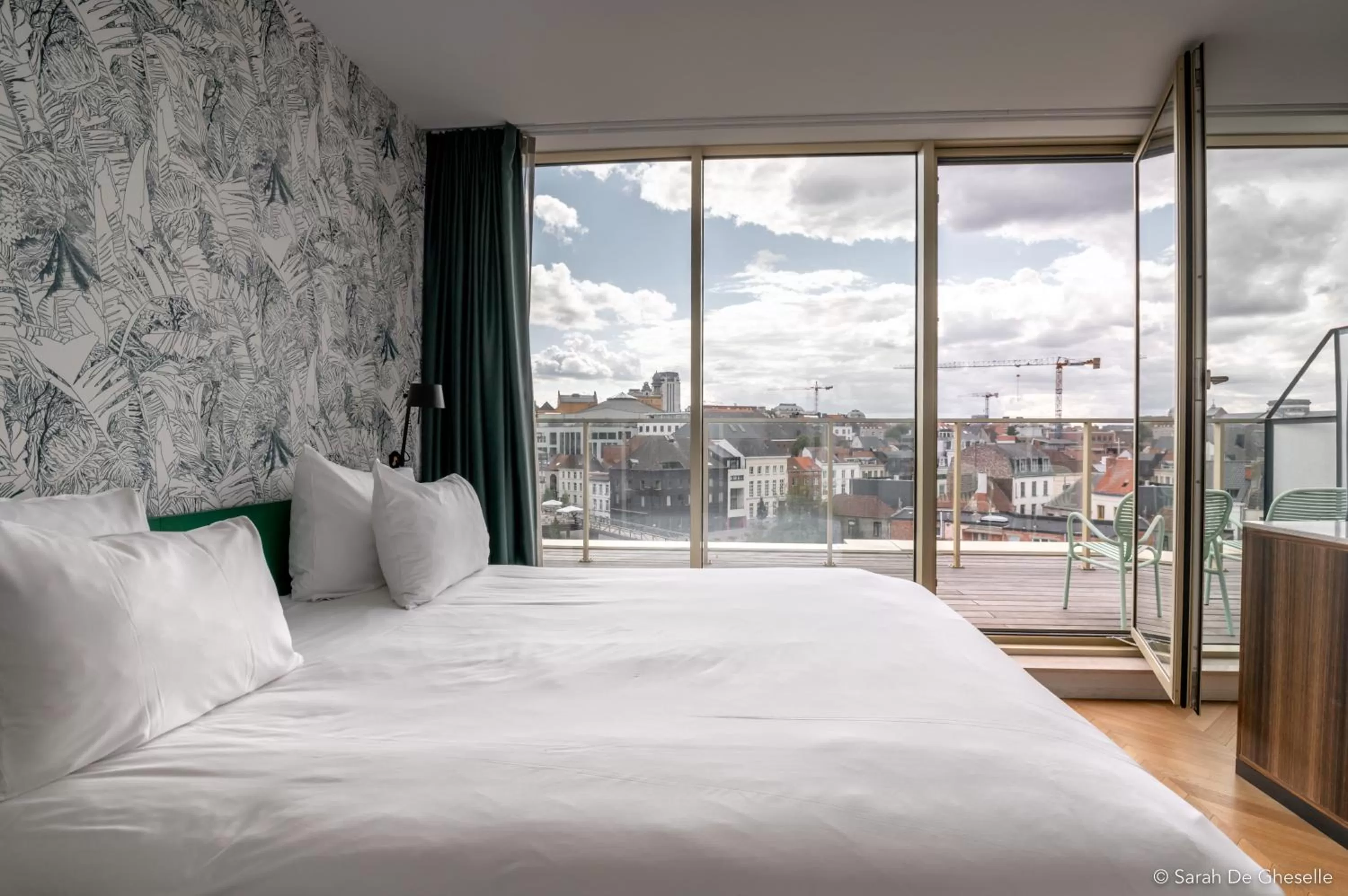 Bed in Yalo Urban Boutique Hotel Gent