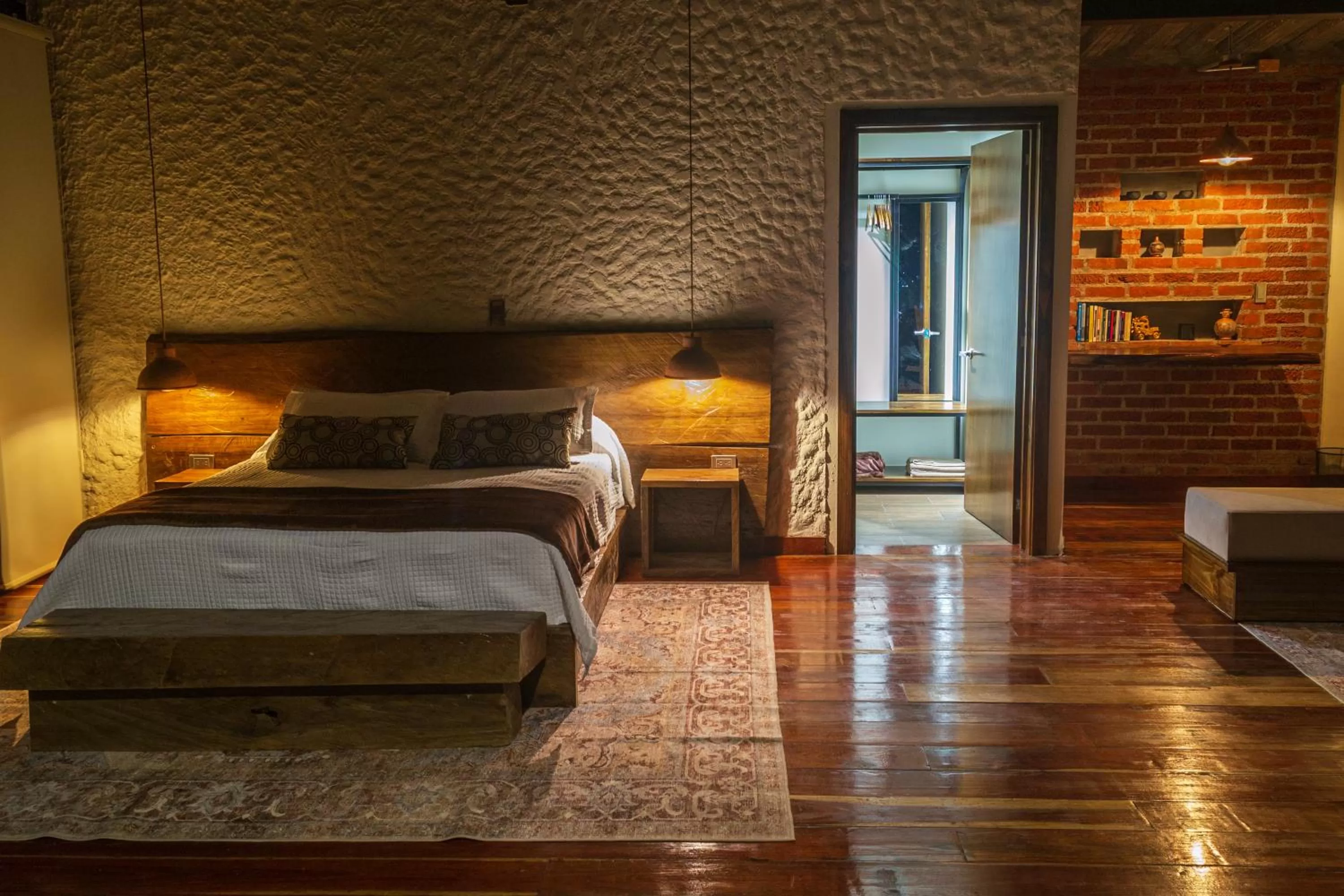 Bed in El Edén Country hotel y Club Residencial