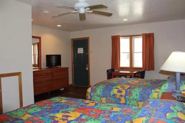 TV and multimedia, Bed in Pony Island Inn