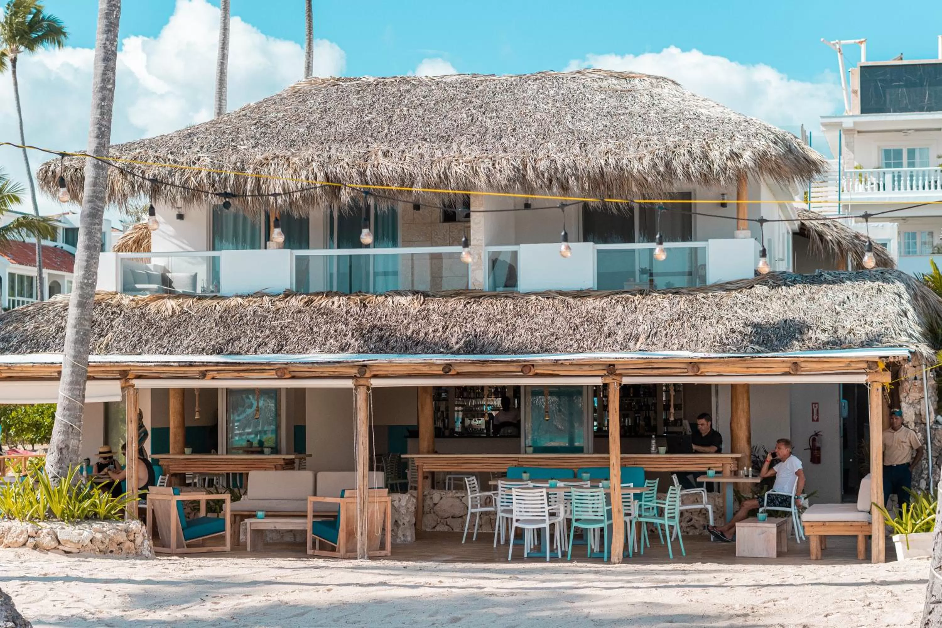 Restaurant/places to eat, Property Building in Villa Blanca Beach Club