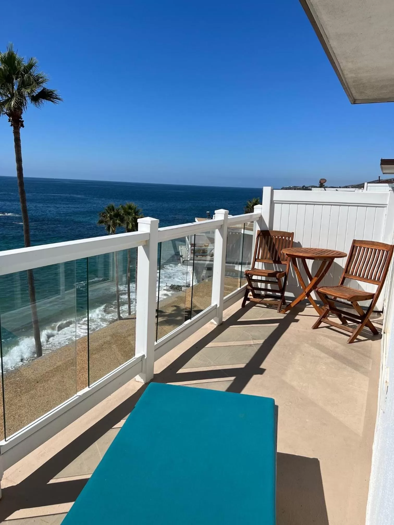 Balcony/Terrace in Capri Laguna on the Beach - A Boutique Hotel