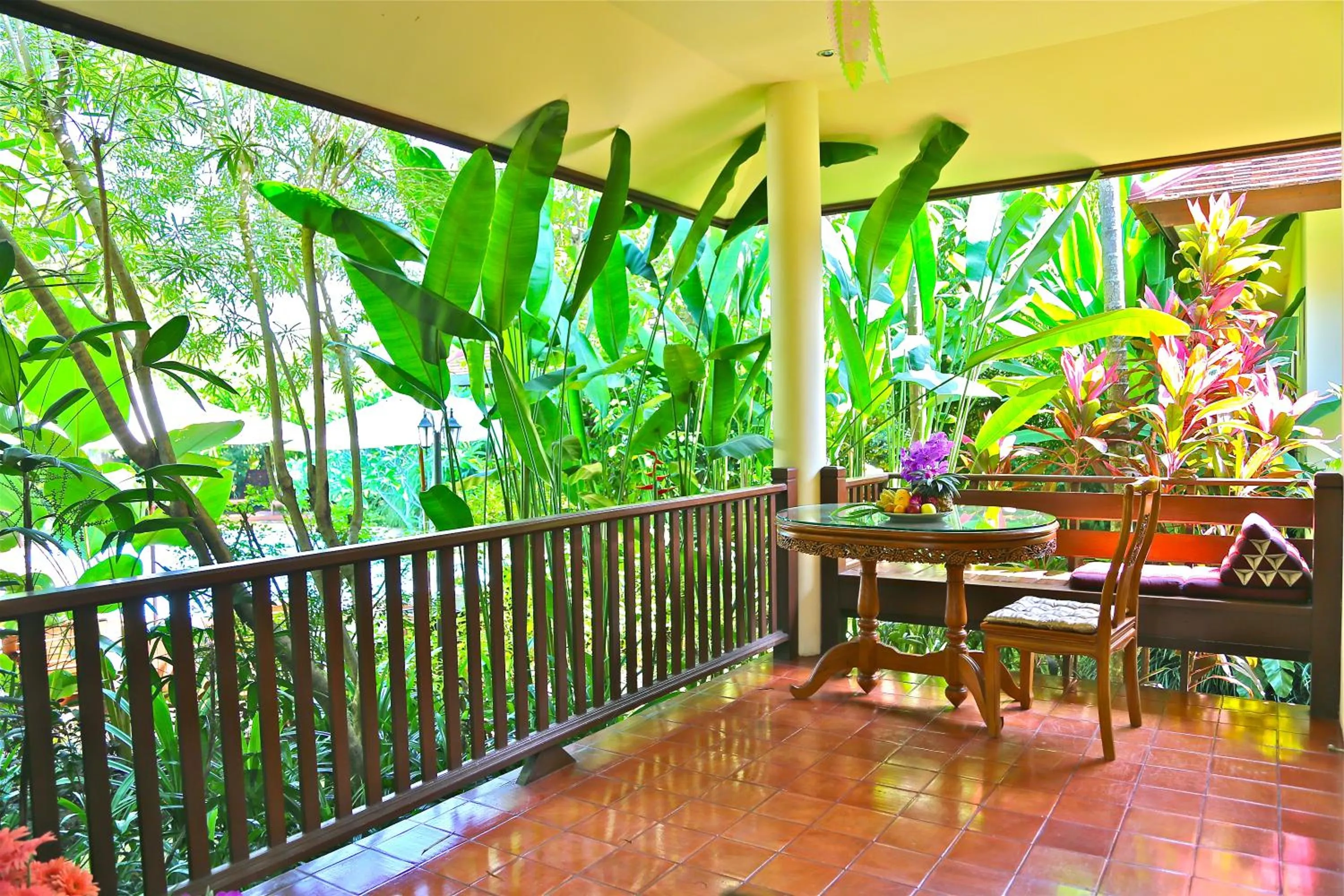 Balcony/Terrace in Oriental Siam Resort - SHA Extra Plus Certified