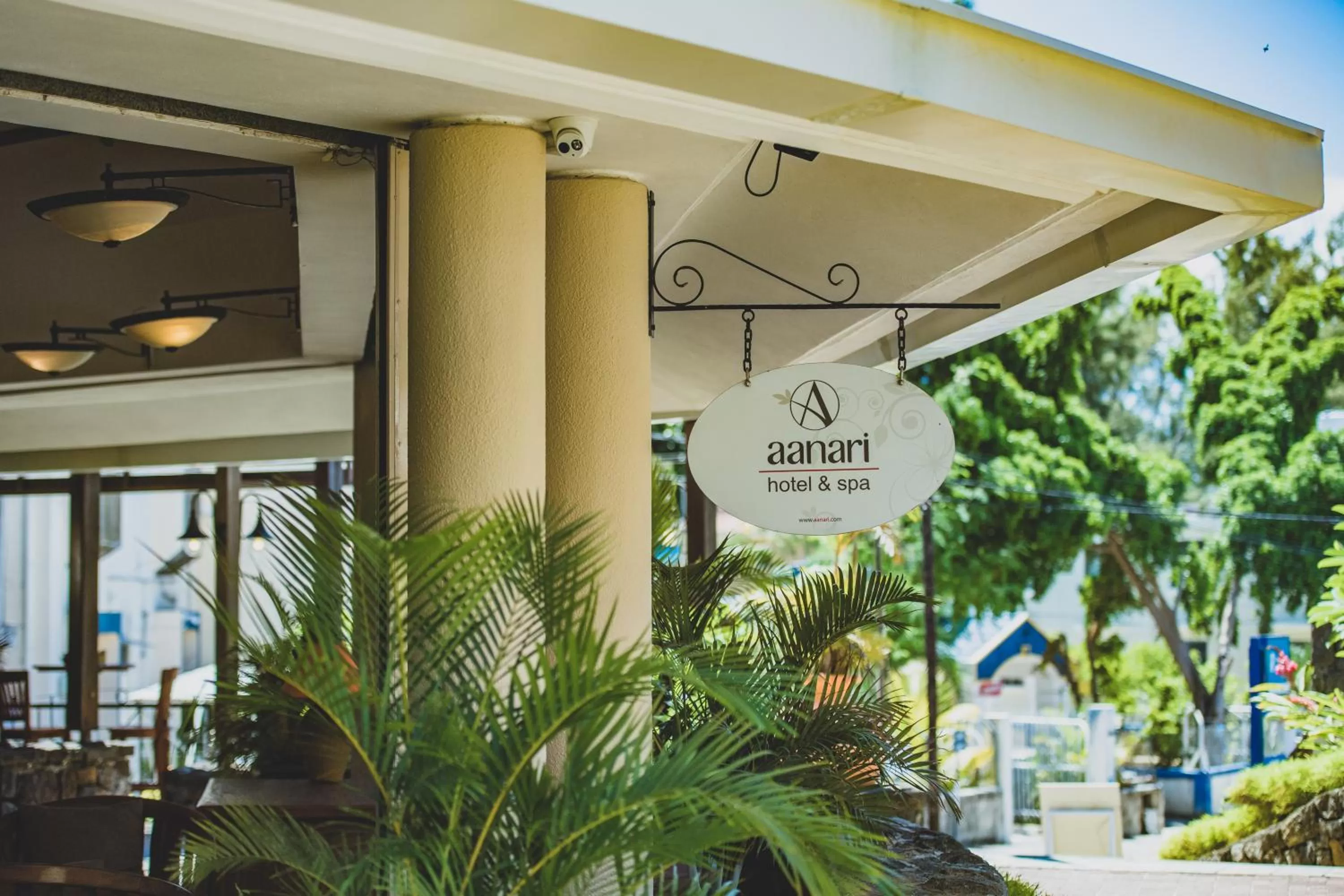 Facade/entrance in Aanari Hotel & Spa- Mauritius