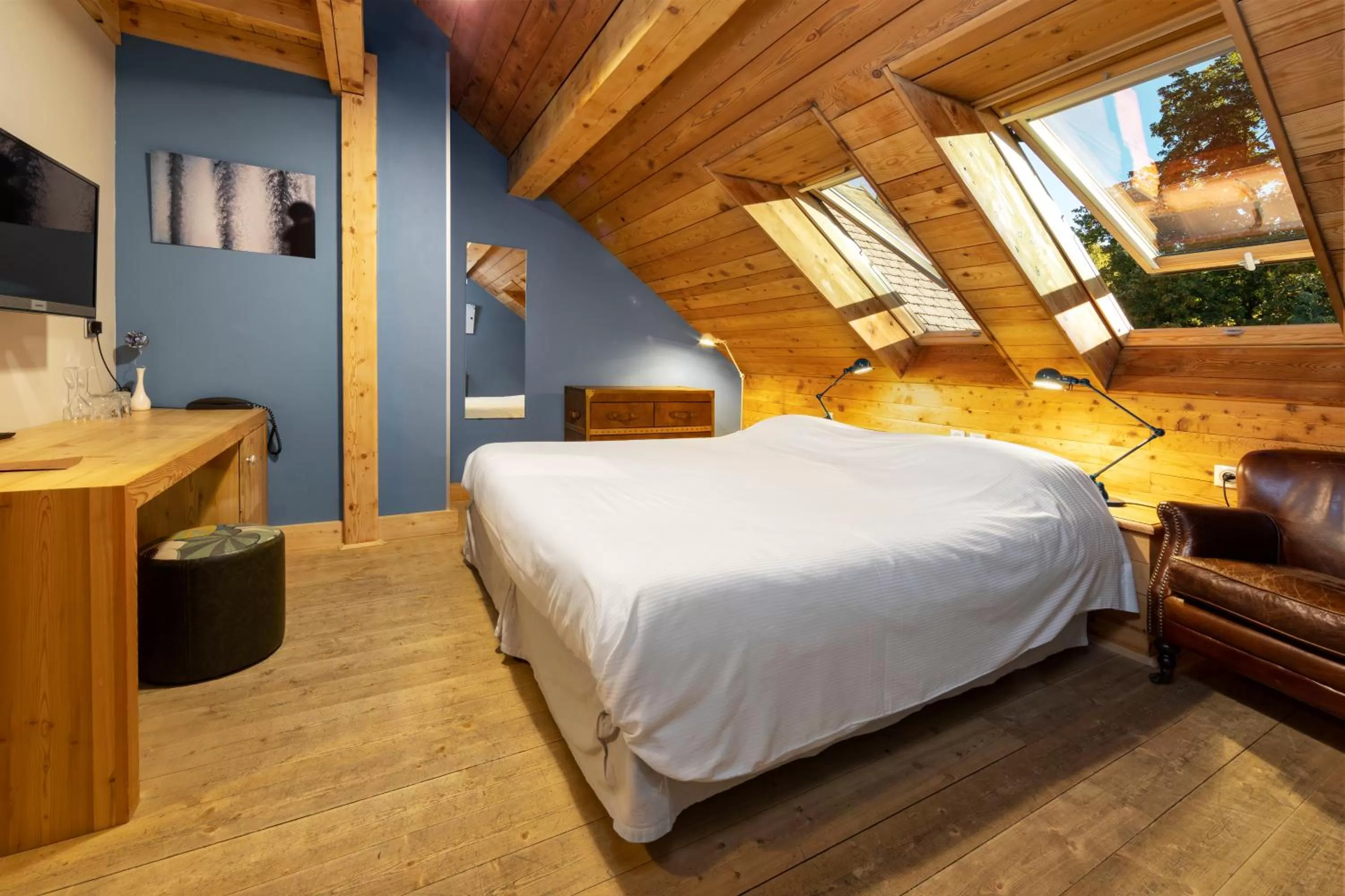 Bed in Hotel du Golf