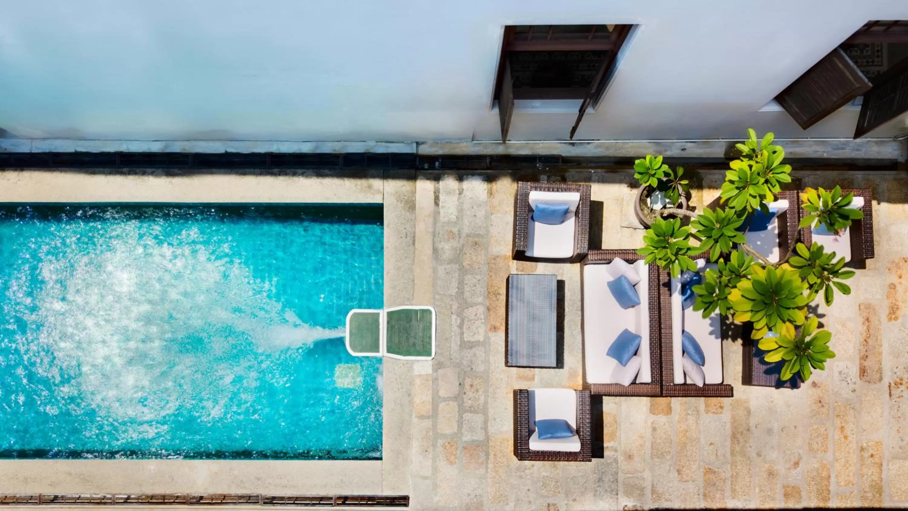 Bird's eye view in Noordin Mews