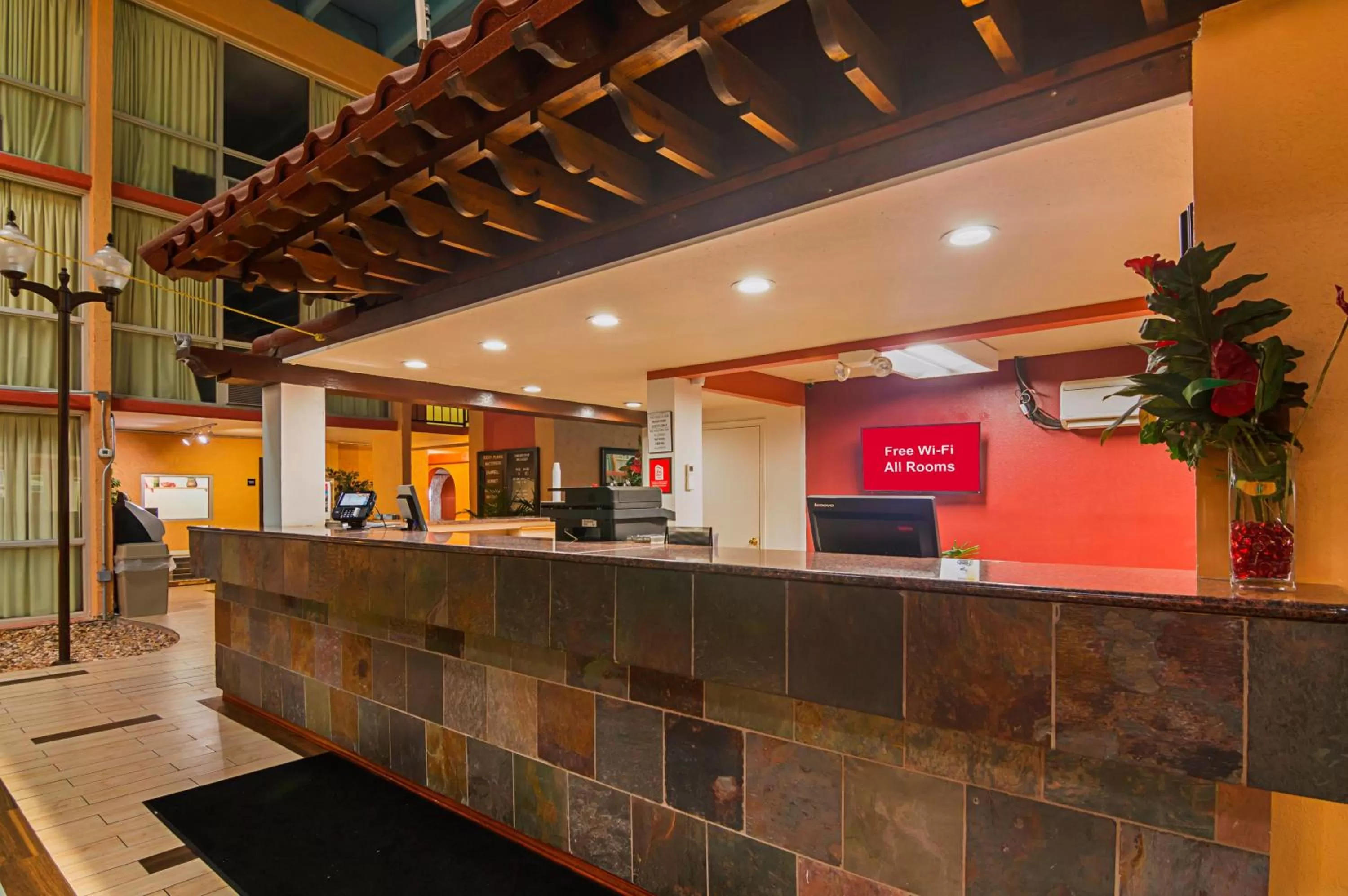 Lobby or reception in Red Roof Inn Lubbock