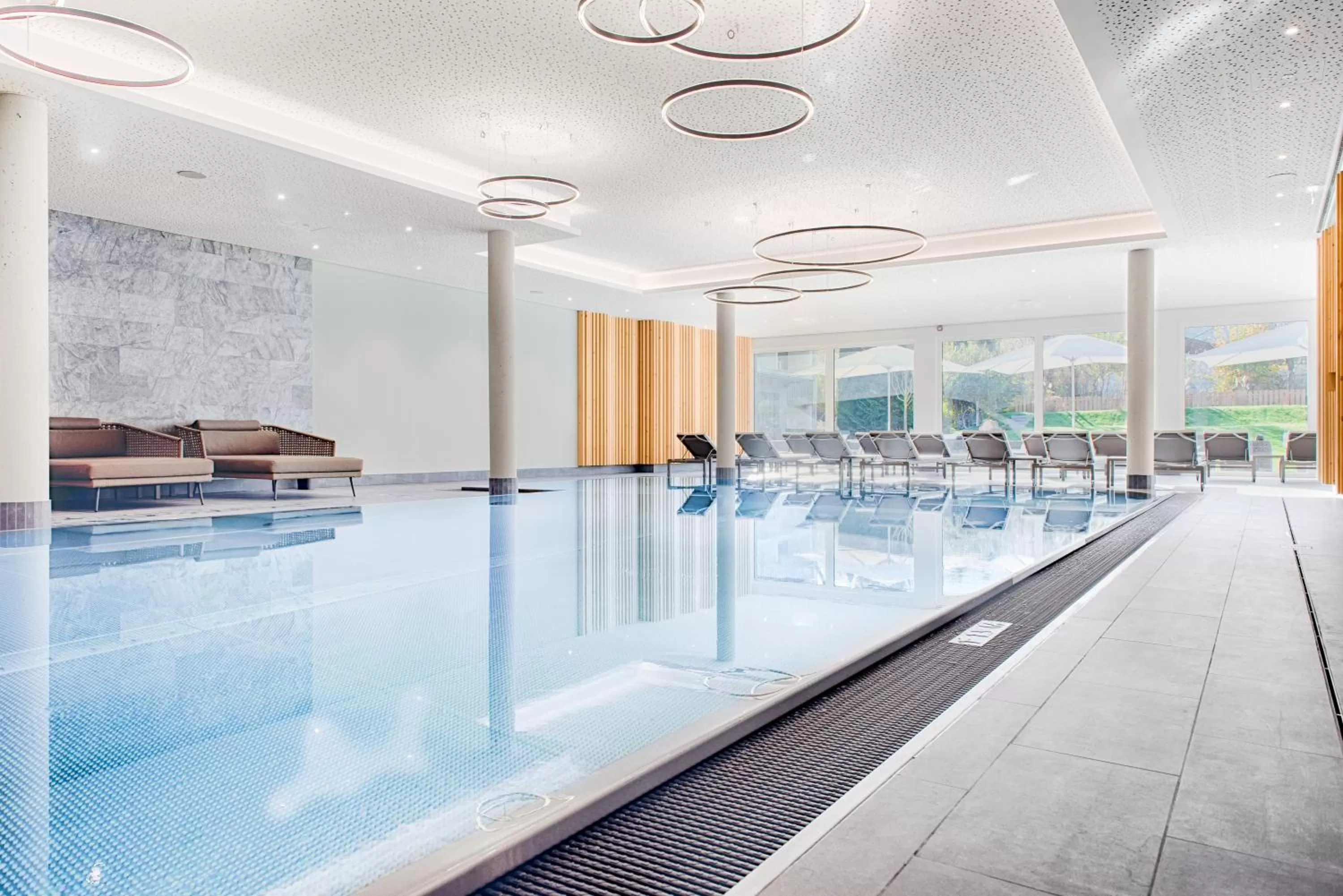 Swimming pool in Obermühle 4*S Boutique Resort