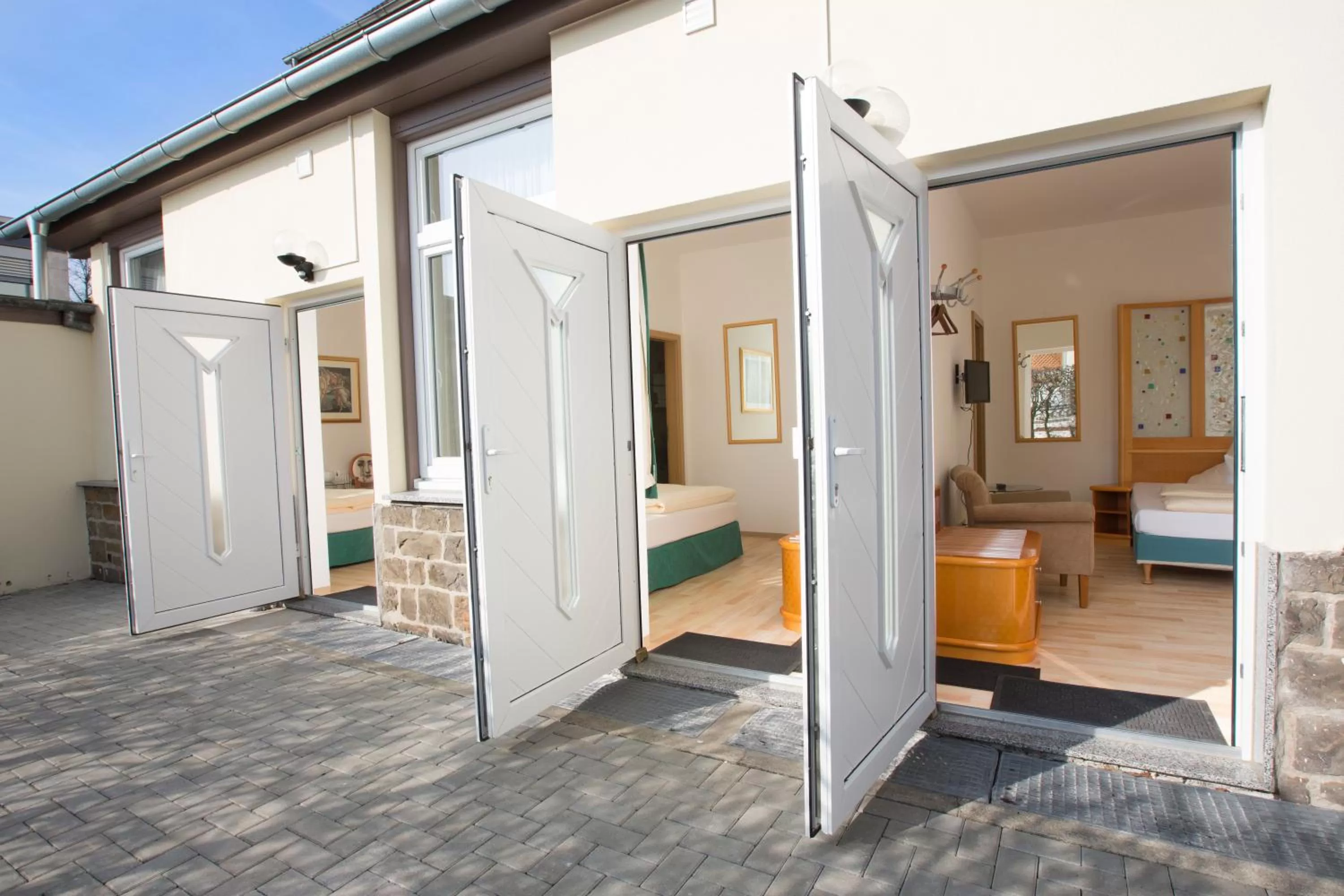 View (from property/room) in Boutique Hotel Goldene Henne