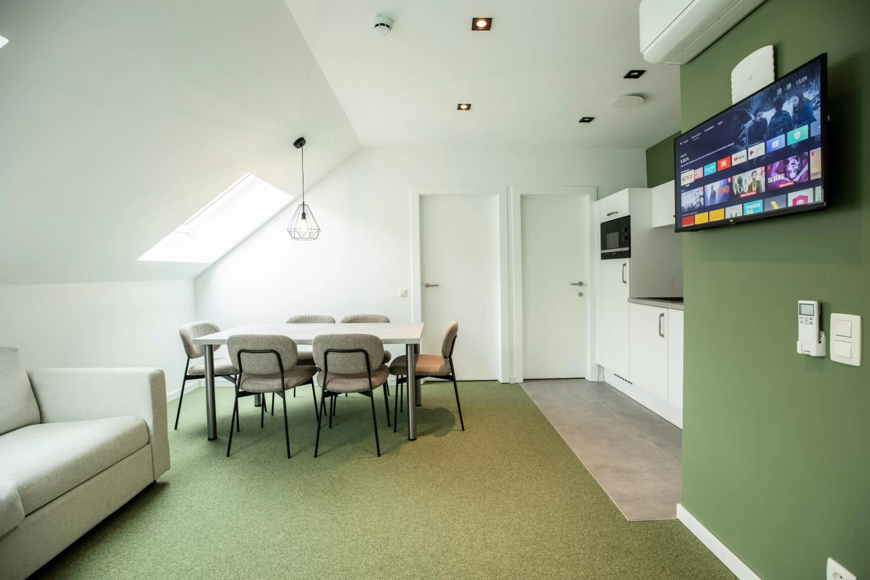 Living room in City Housing Genk