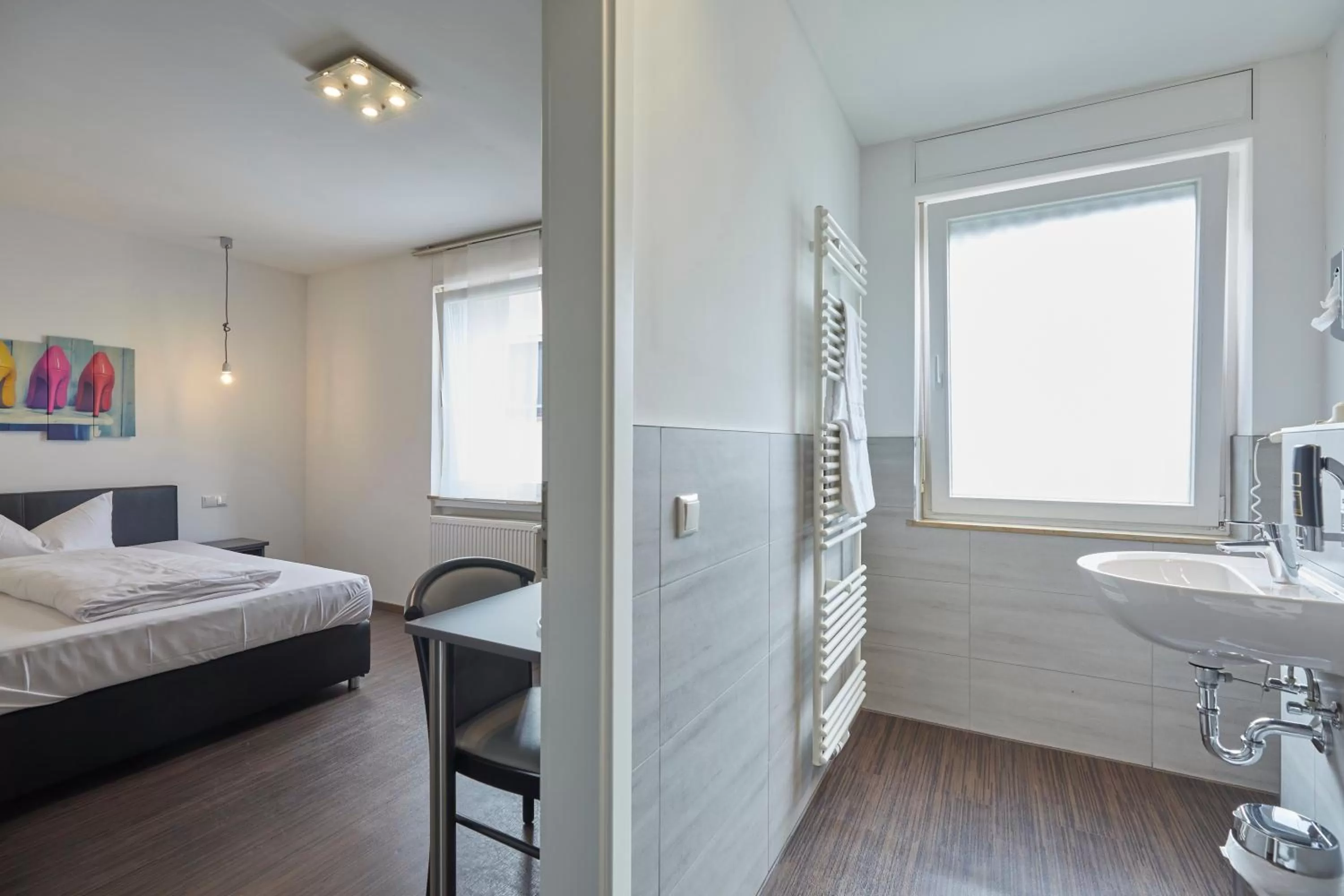 Photo of the whole room, Bed in Hotel Schlemmer