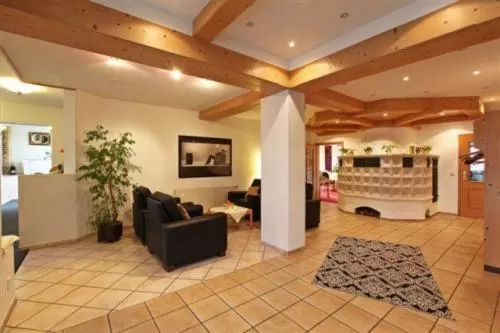 Lobby or reception in Hotel Restaurant Adler