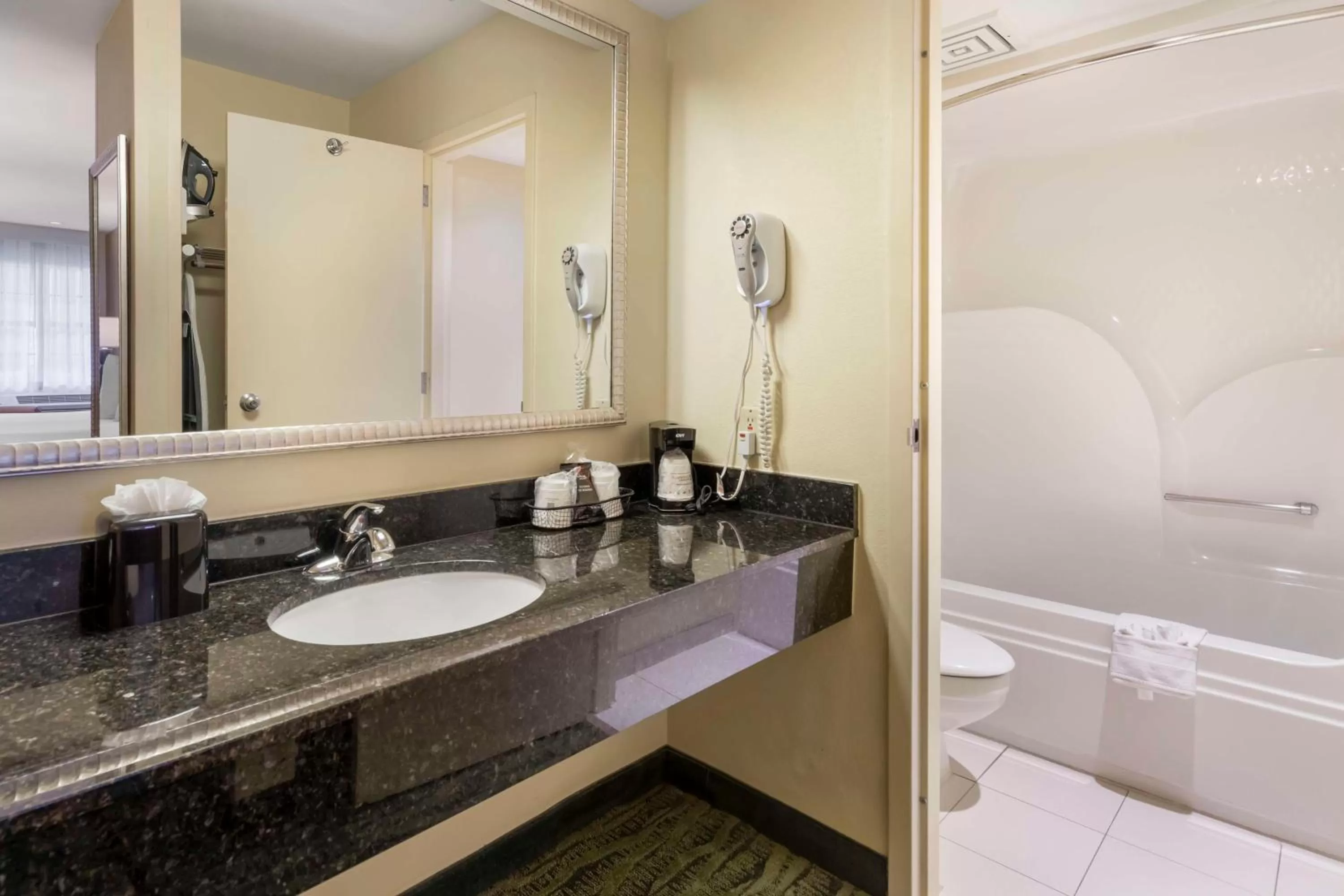 Bathroom in Best Western McAllen Medical Center