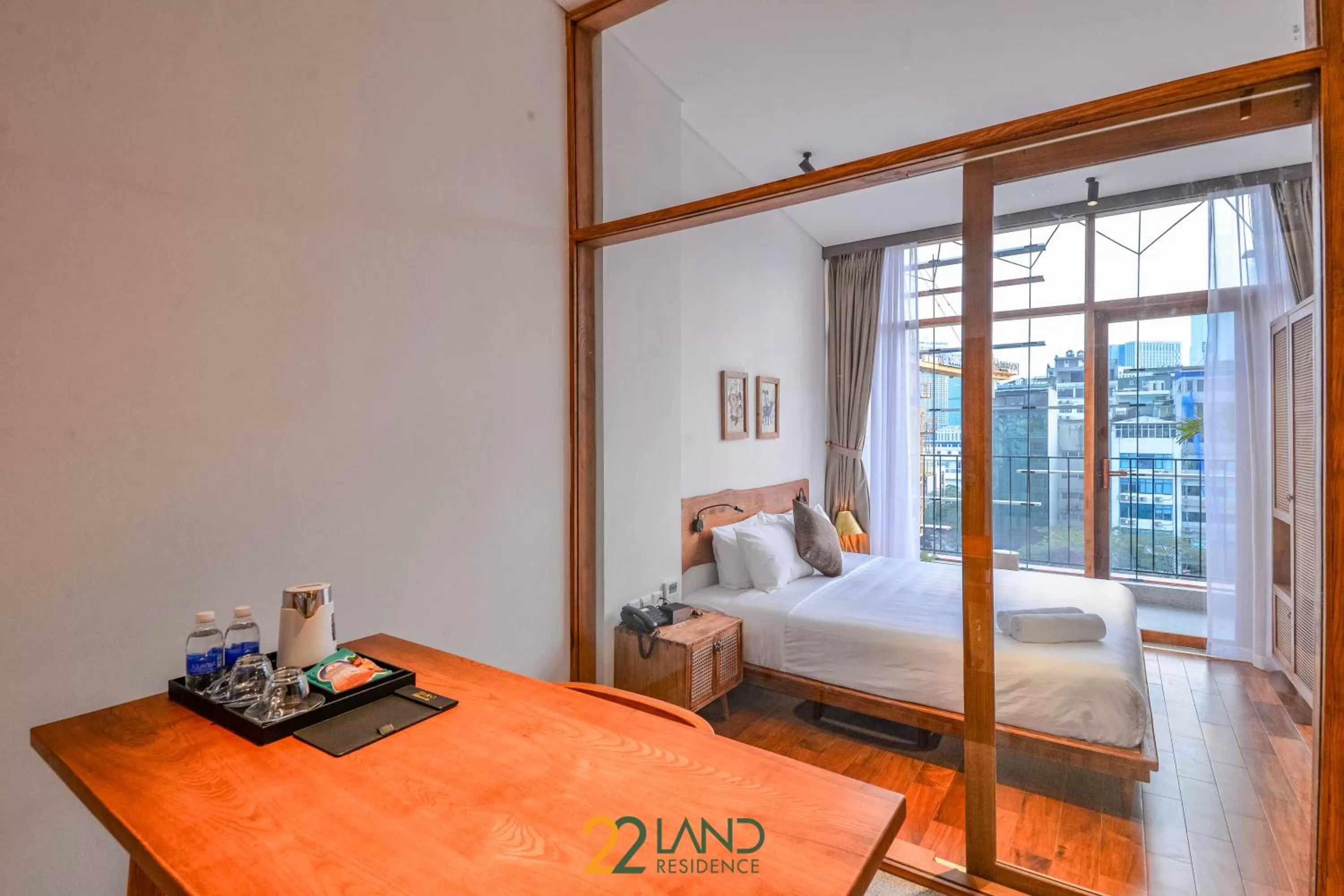 Bed in 22Land Hotel & Residence