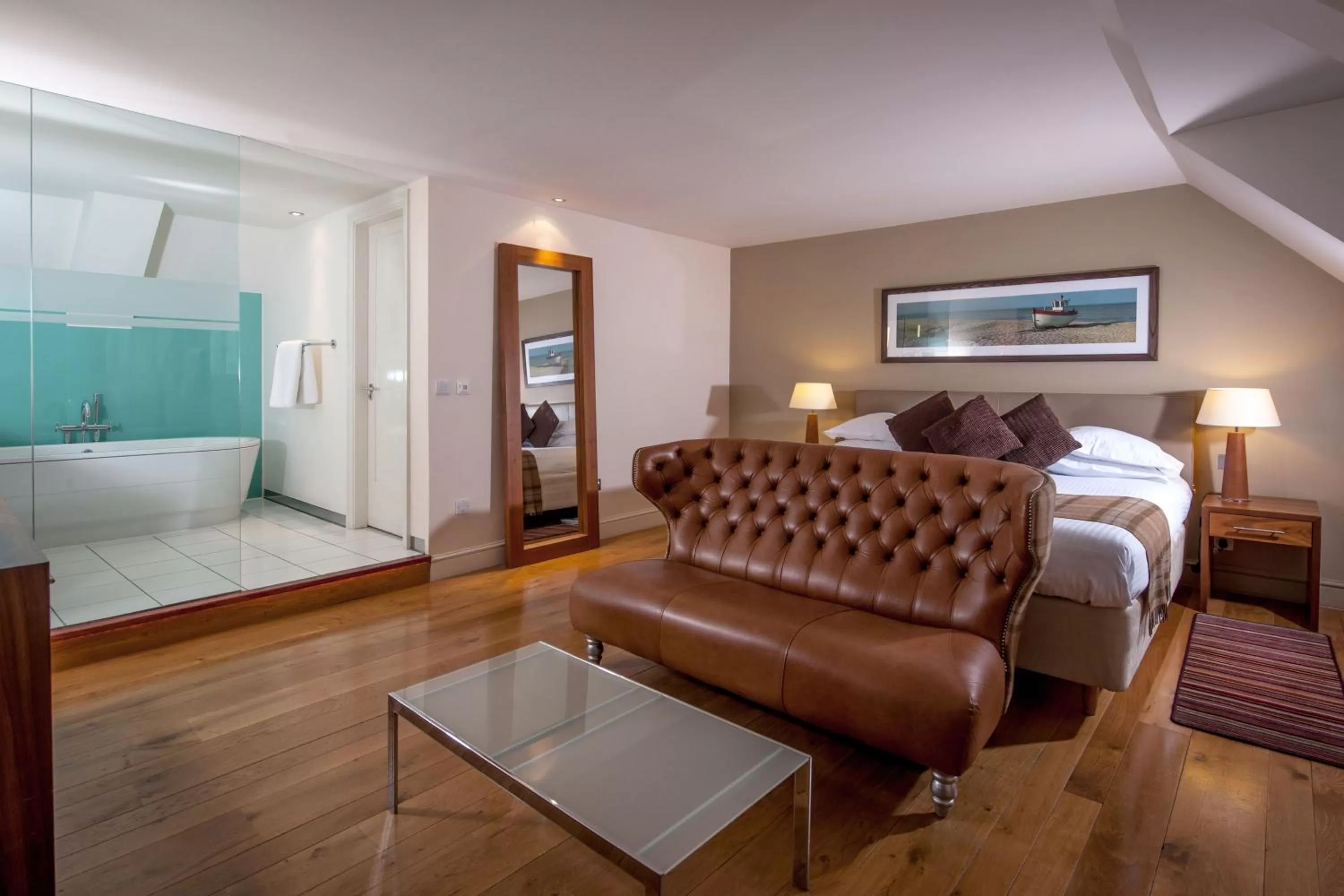 Bathroom, Bed in ABode Canterbury